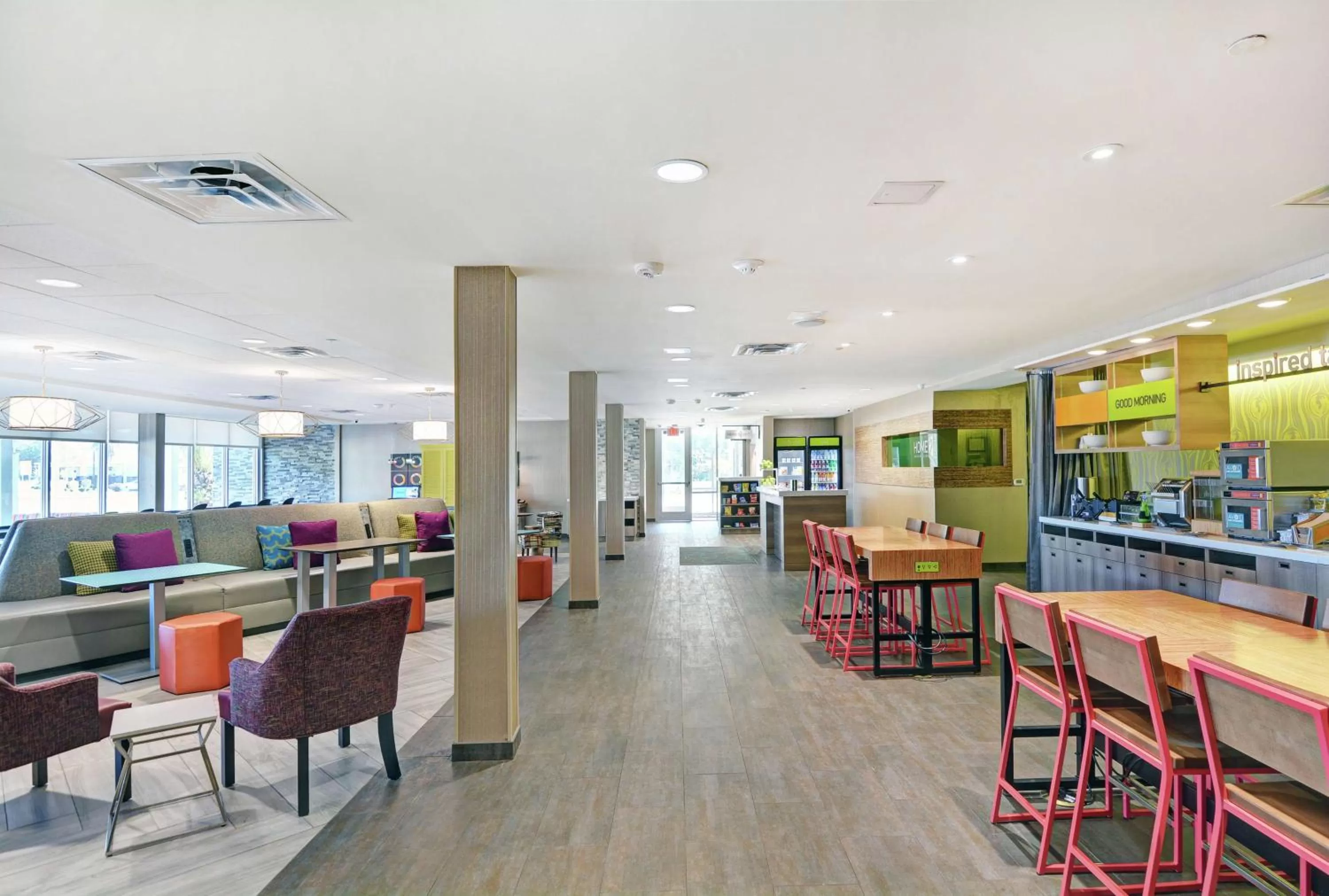 Breakfast in Home2 Suites By Hilton Richmond Hill Savannah I-95