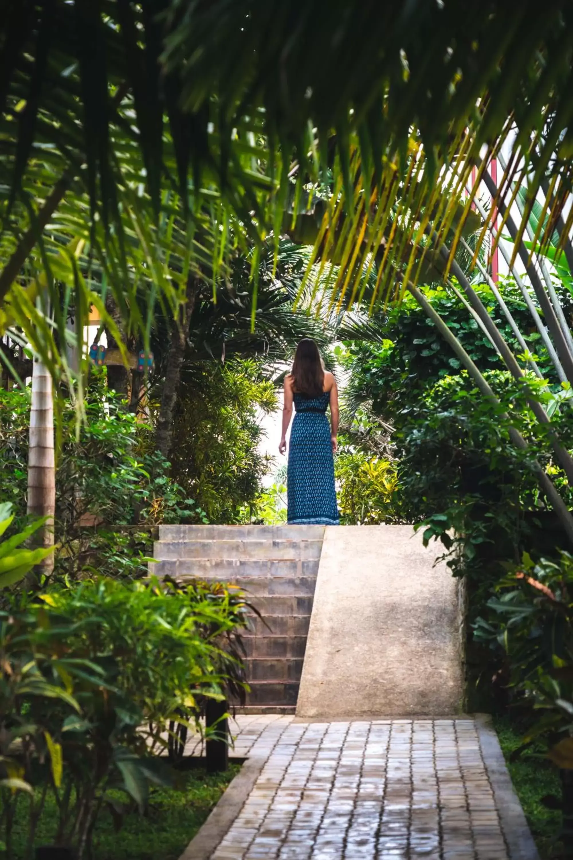 Garden in Ananya Beach Resort