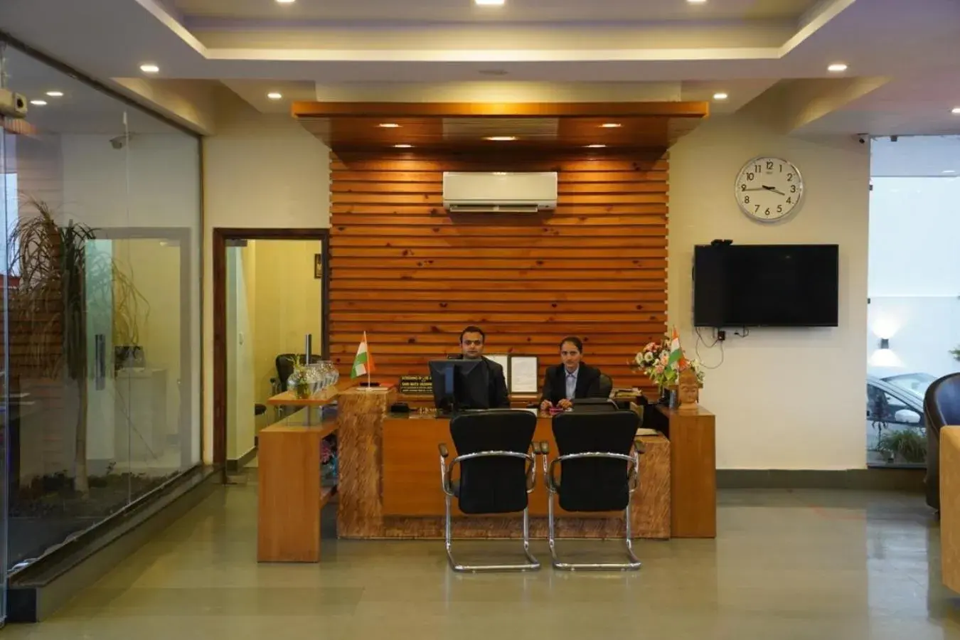 Lobby or reception in Hotel Rama Trident