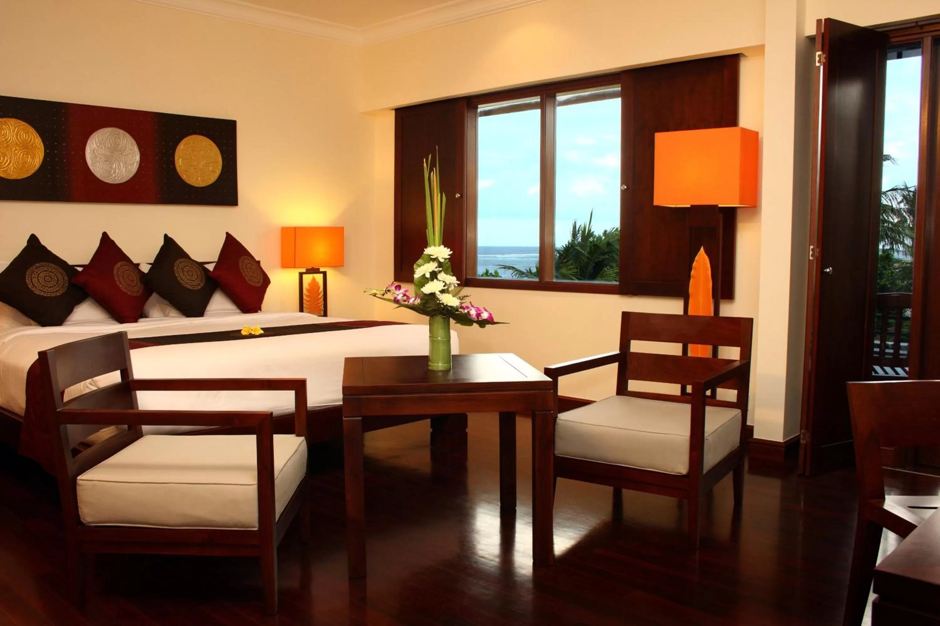 Seating area in Hotel Nikko Bali Benoa Beach