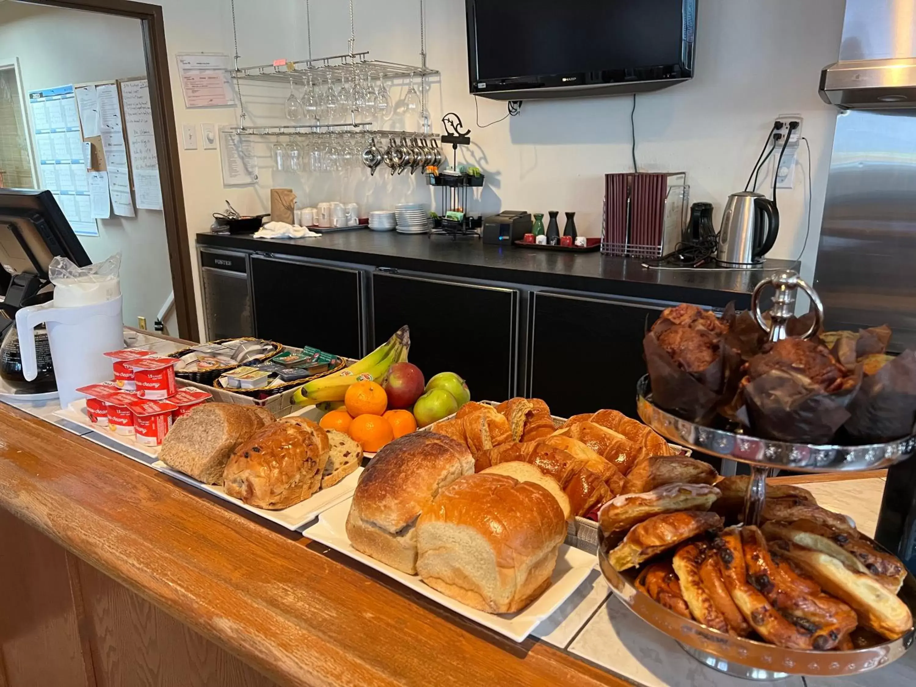 Breakfast in Auberge du Grand Lac