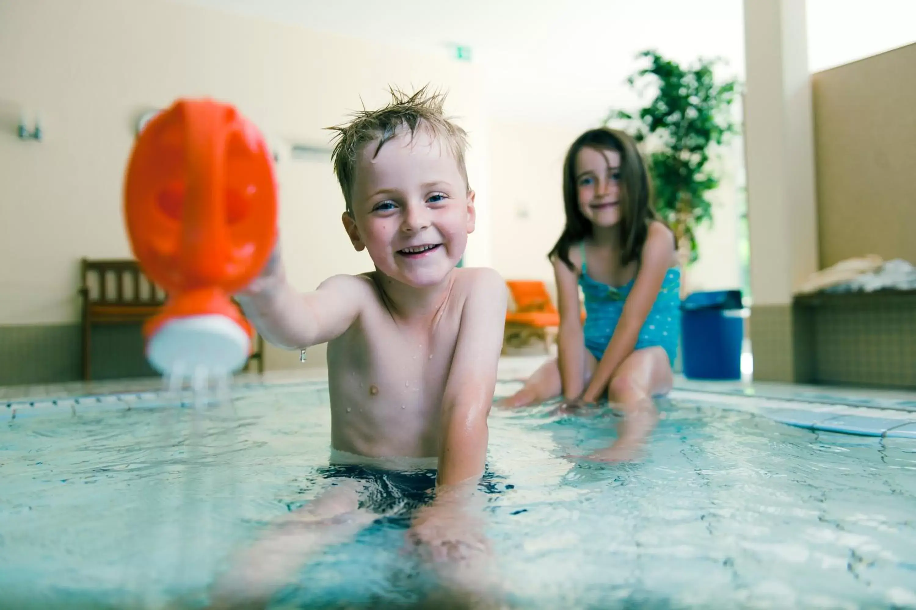 Swimming Pool in Sporthotel Grafenwald