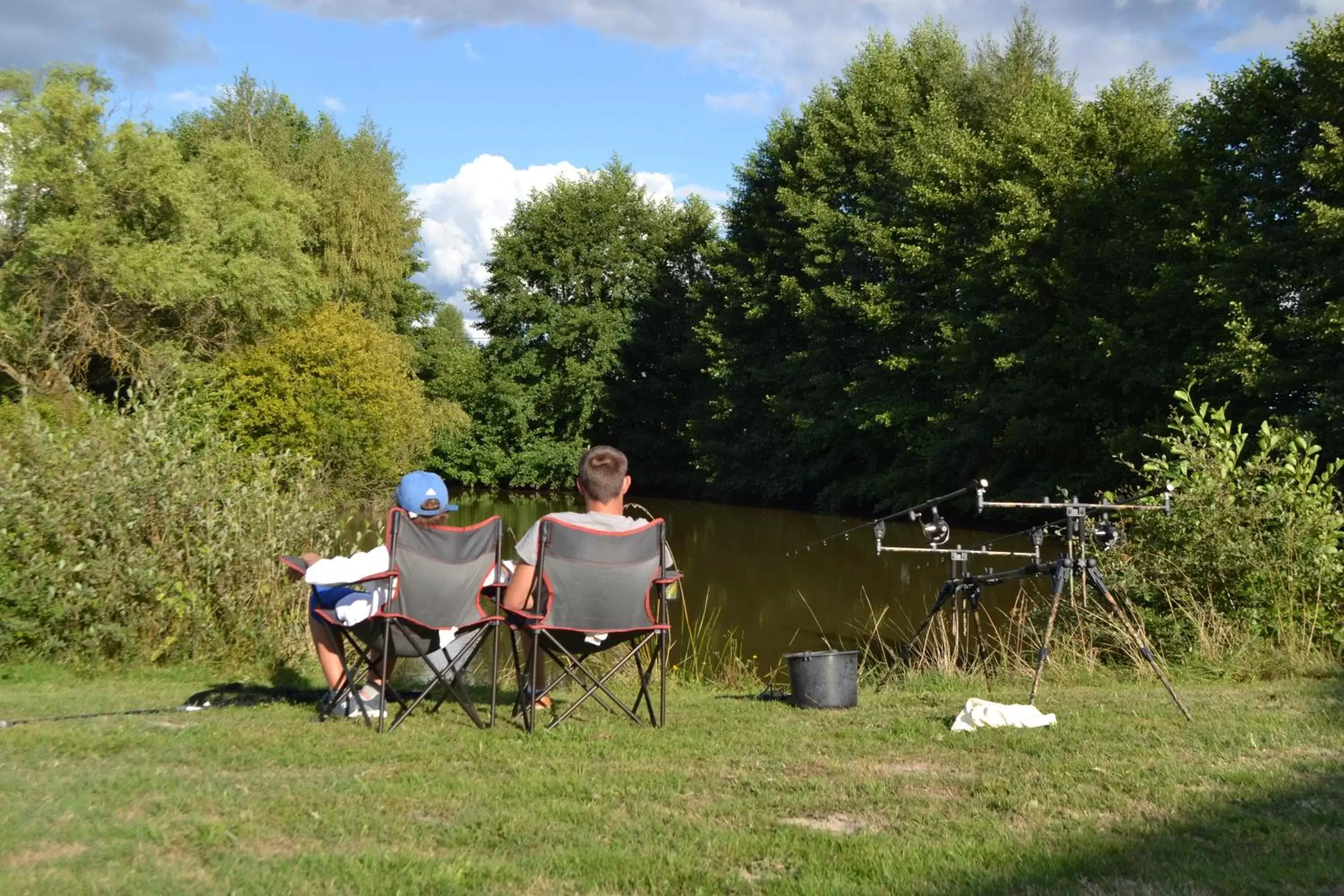 Fishing in Le Champ du Pré