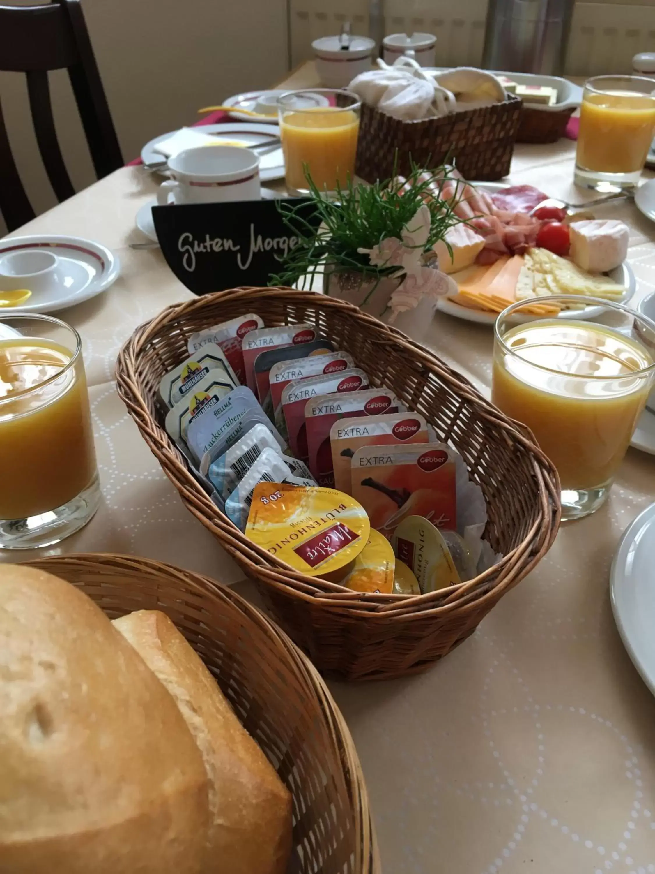Continental breakfast, Breakfast in Hotel Alt Annaberg