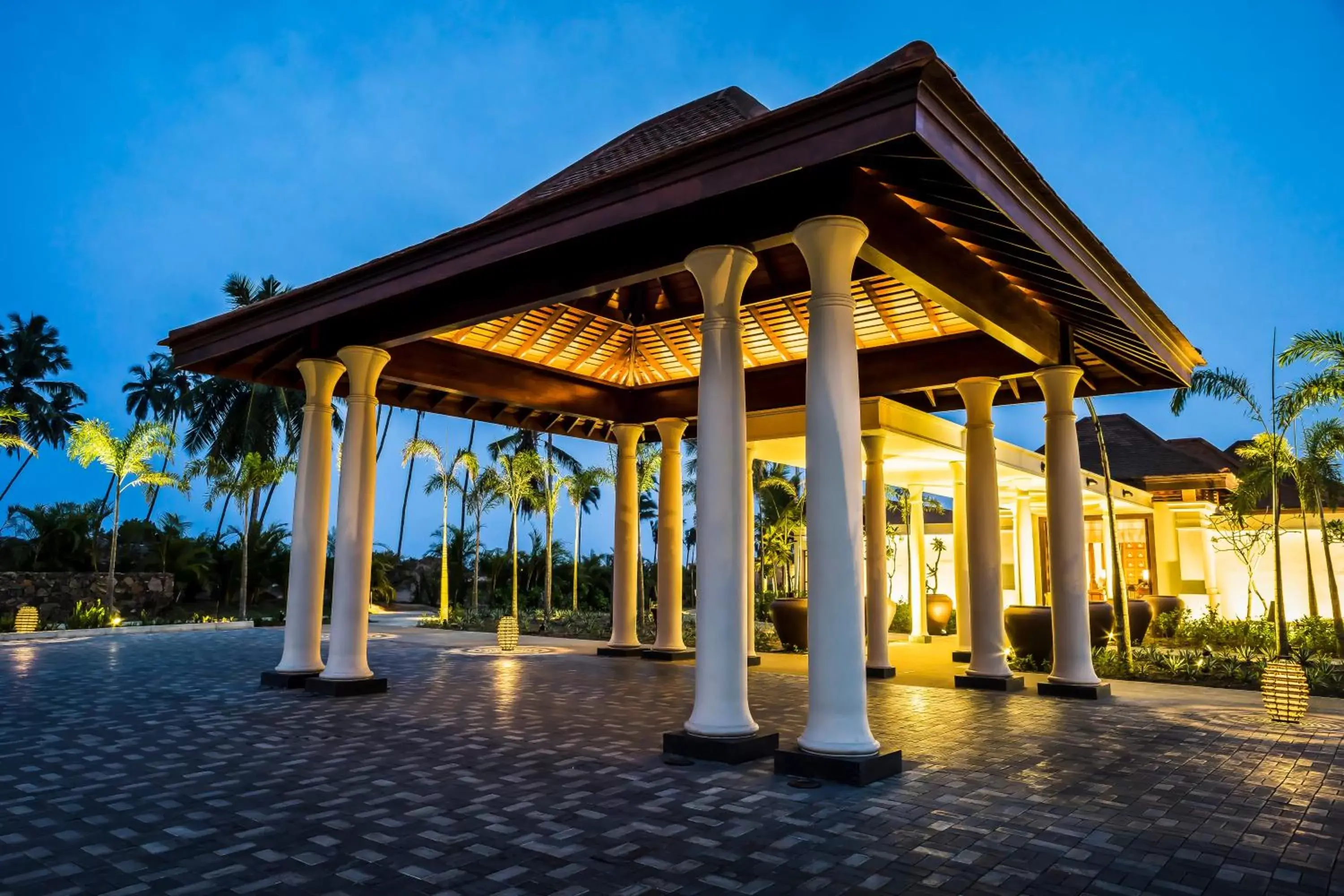 Facade/entrance in Anantara Peace Haven Tangalle Resort
