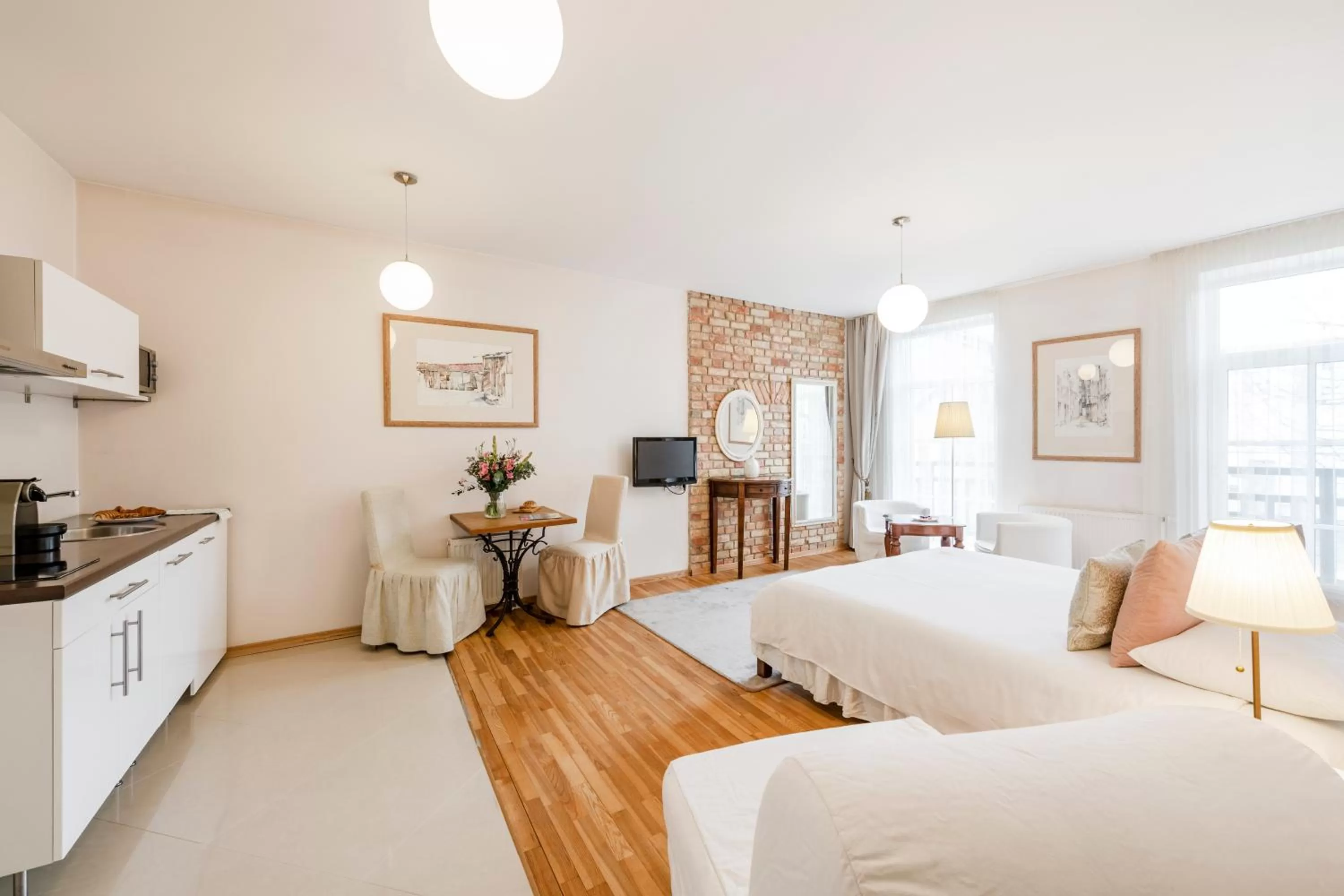 Photo of the whole room, Seating Area in Vilnius Apartments