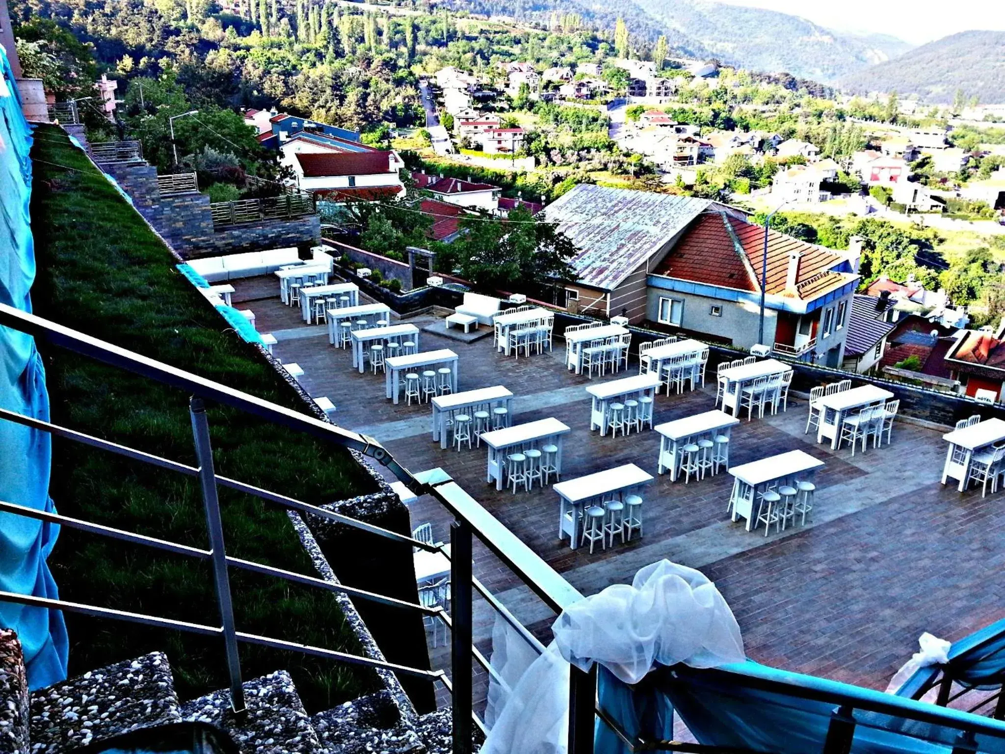 Garden, Bird's-eye View in The Berussa Hotel