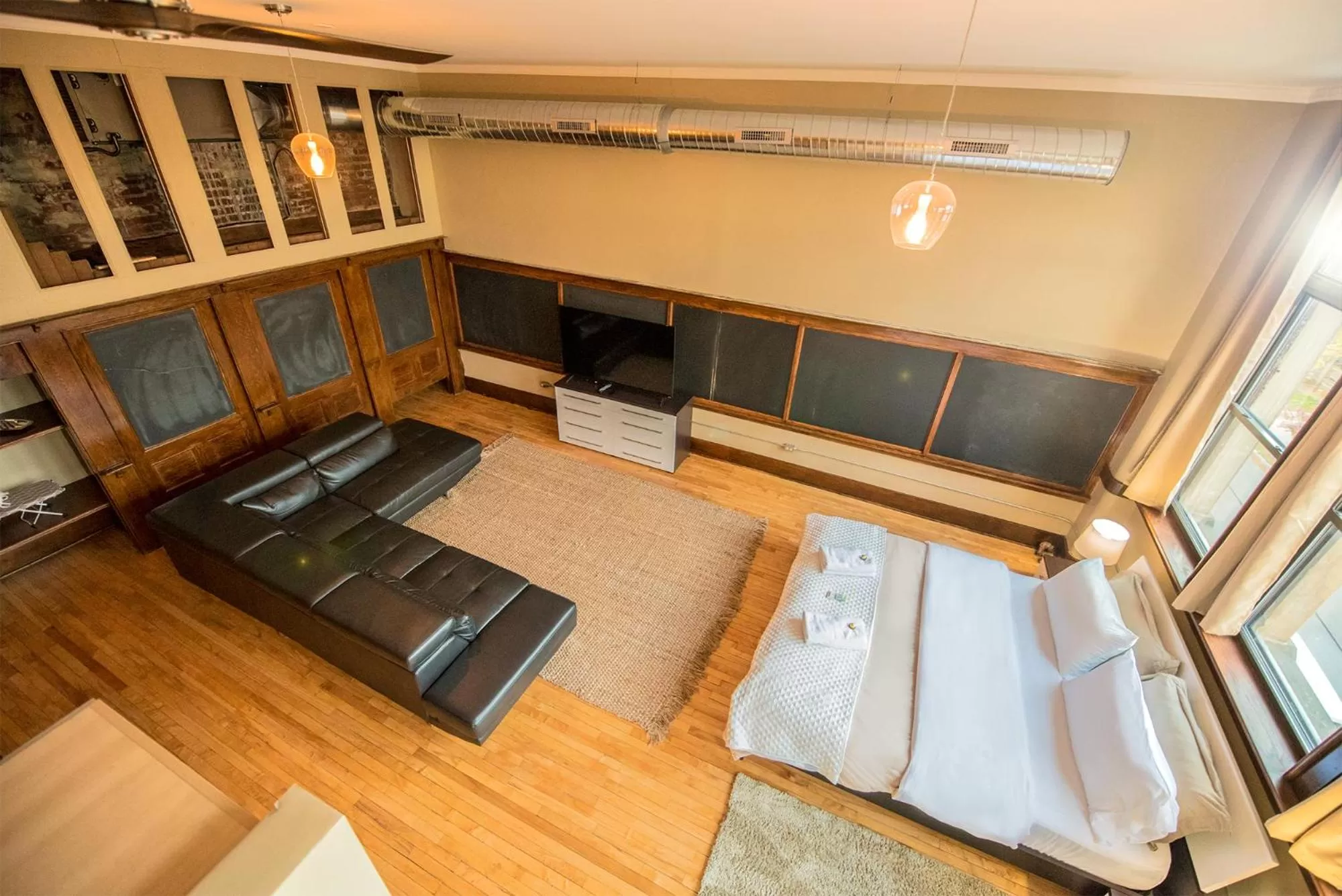 Bed in School 31 Lofts