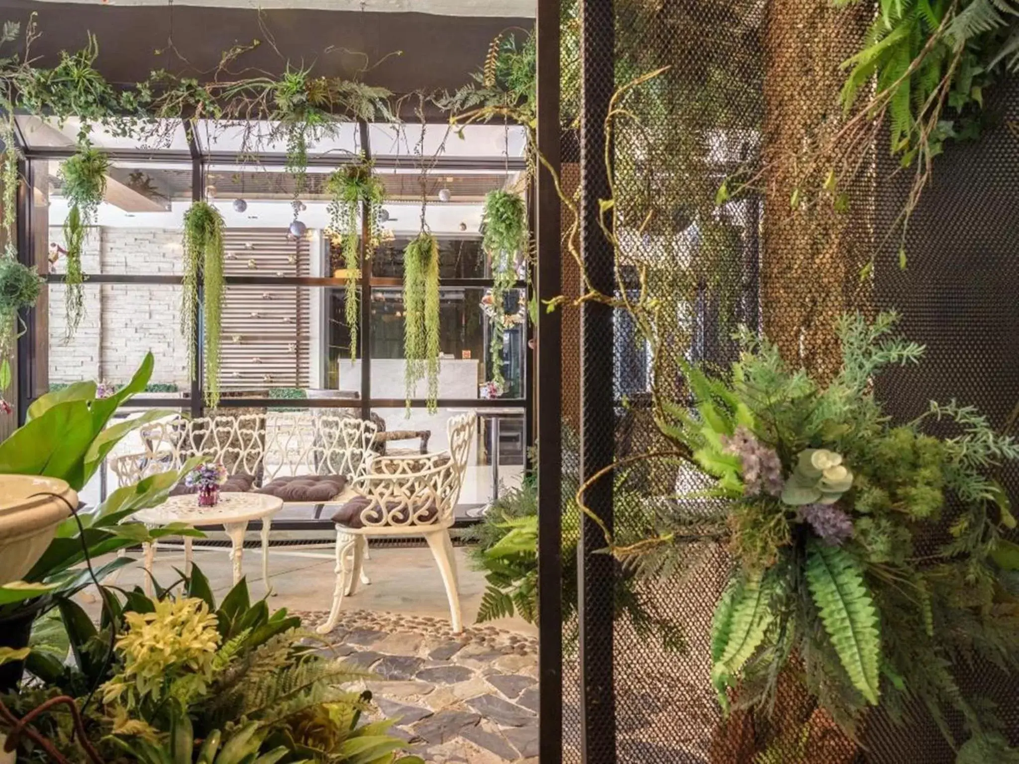 Garden in Sunbeam Hotel Pattaya - SHA Extra Plus