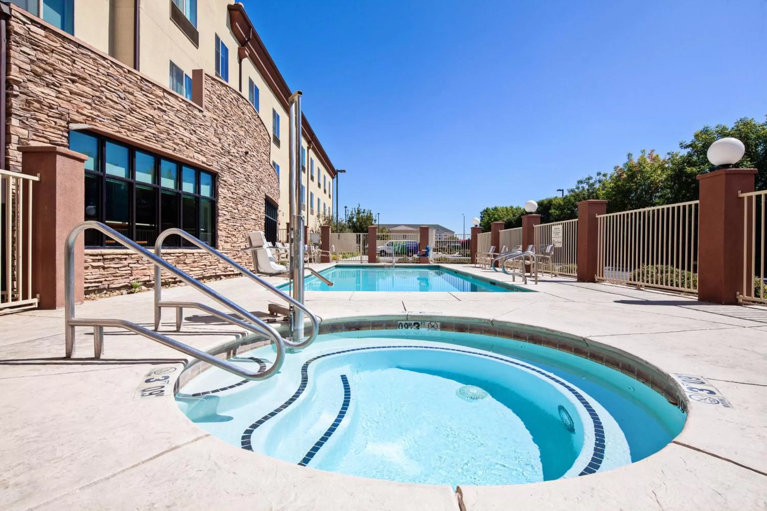 Swimming Pool in Holiday Inn Express & Suites Clovis Fresno Area, an IHG Hotel