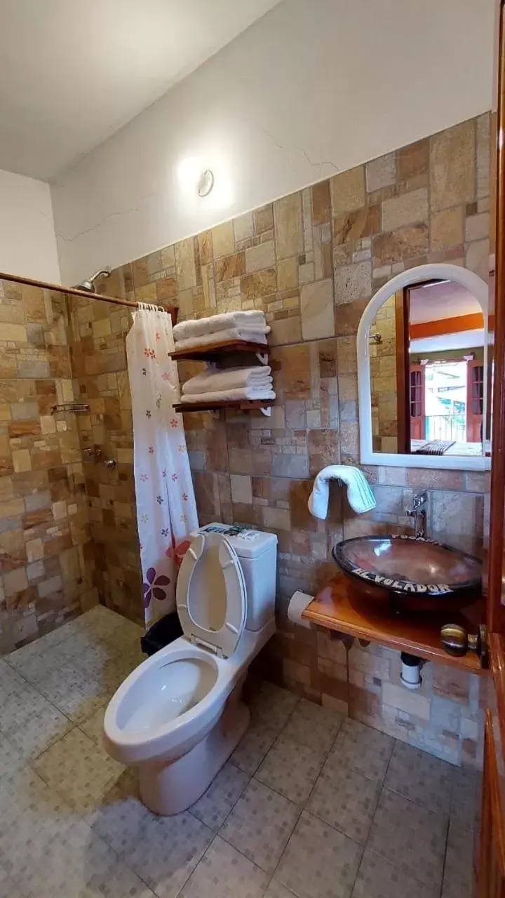 Bathroom in Posada El Volador