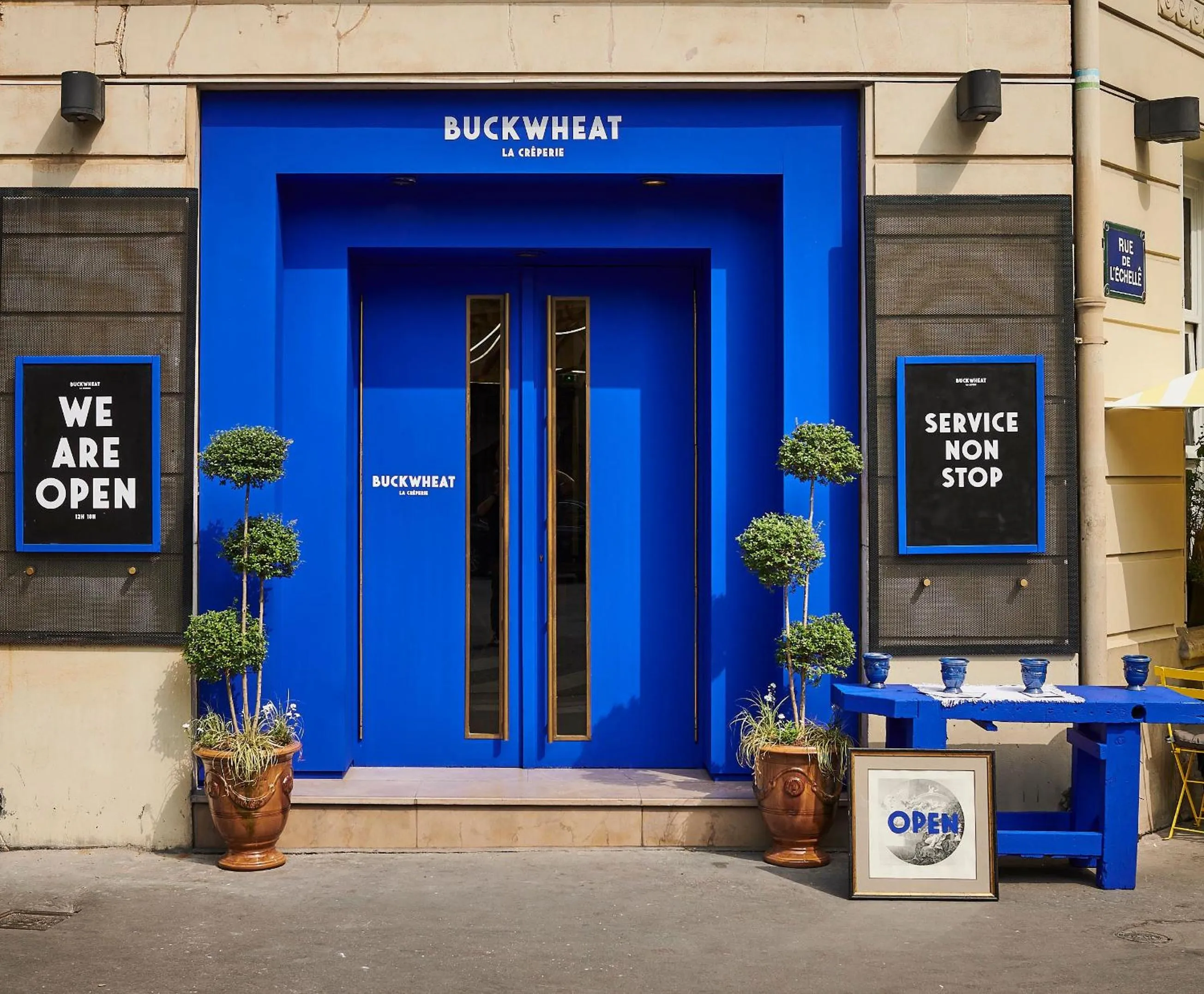 Restaurant/places to eat in Normandy Le Chantier