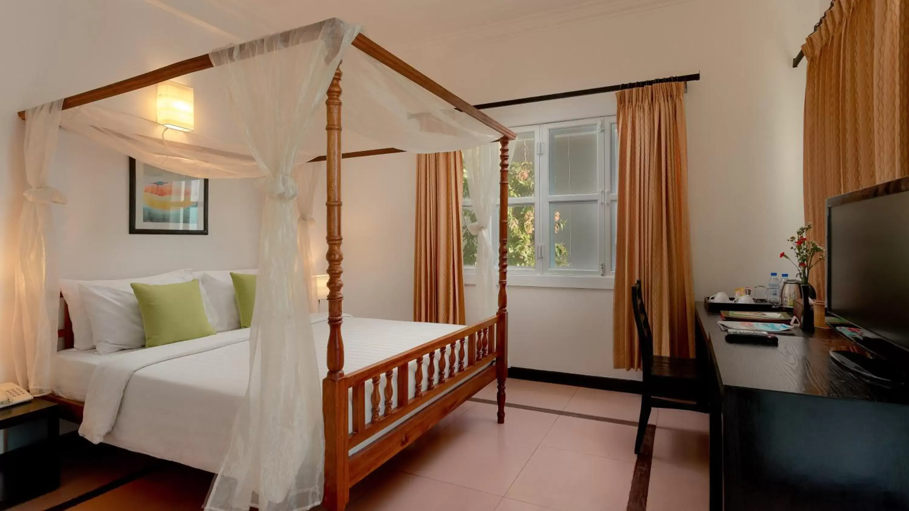 Photo of the whole room, Bed in Amber Angkor Villa Hotel & Spa