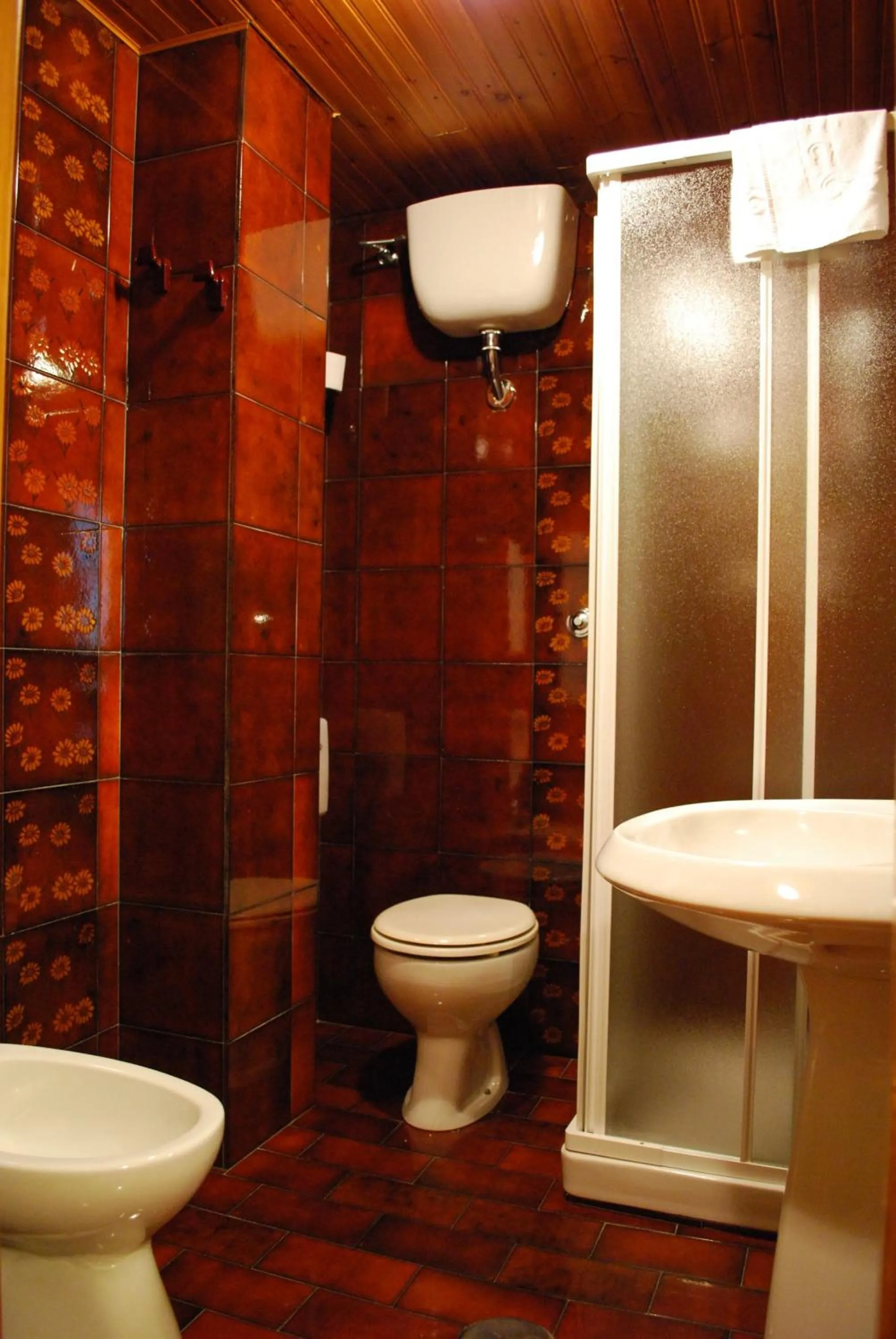 Toilet in Hotel Tre Torri