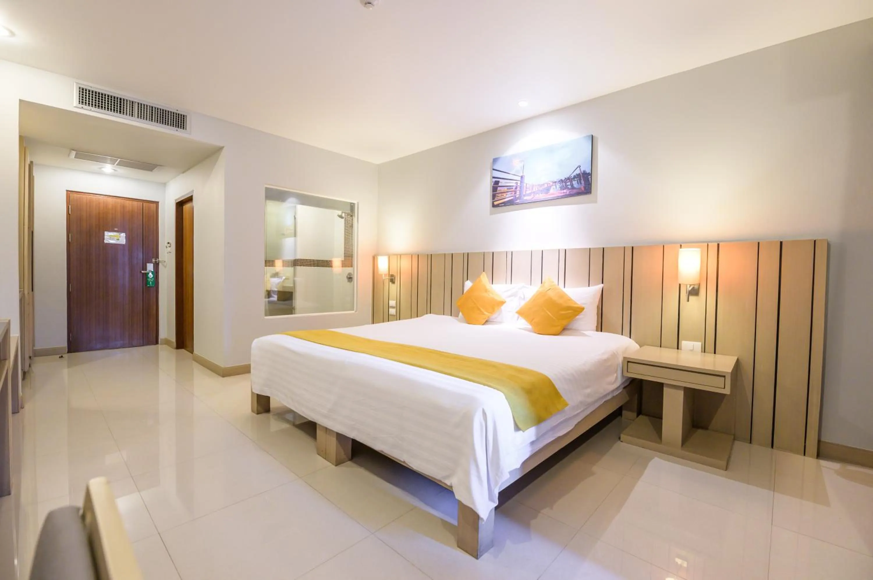 Bed in Andakira Hotel - SHA Extra Plus