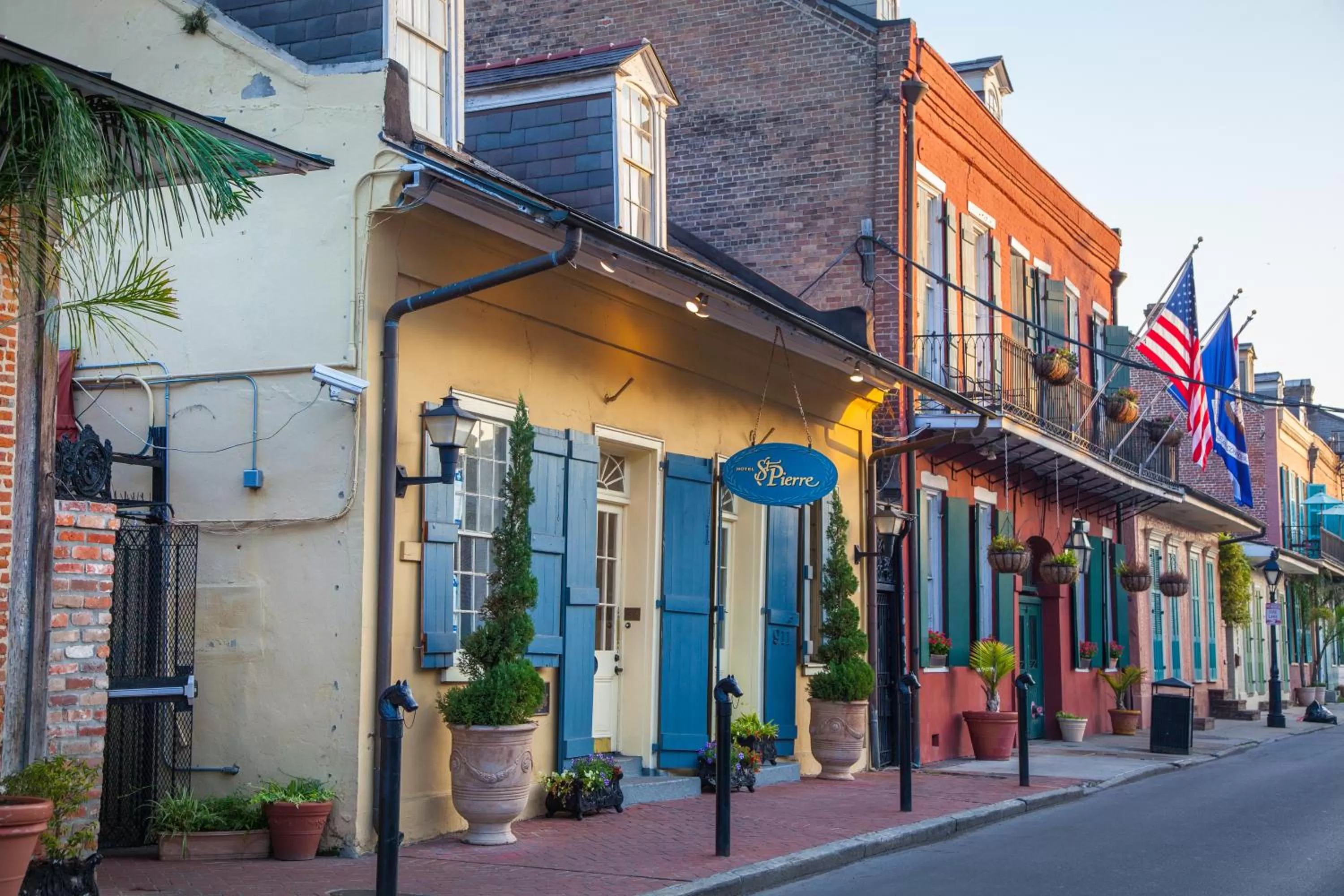 Facade/entrance in Hotel St. Pierre French Quarter