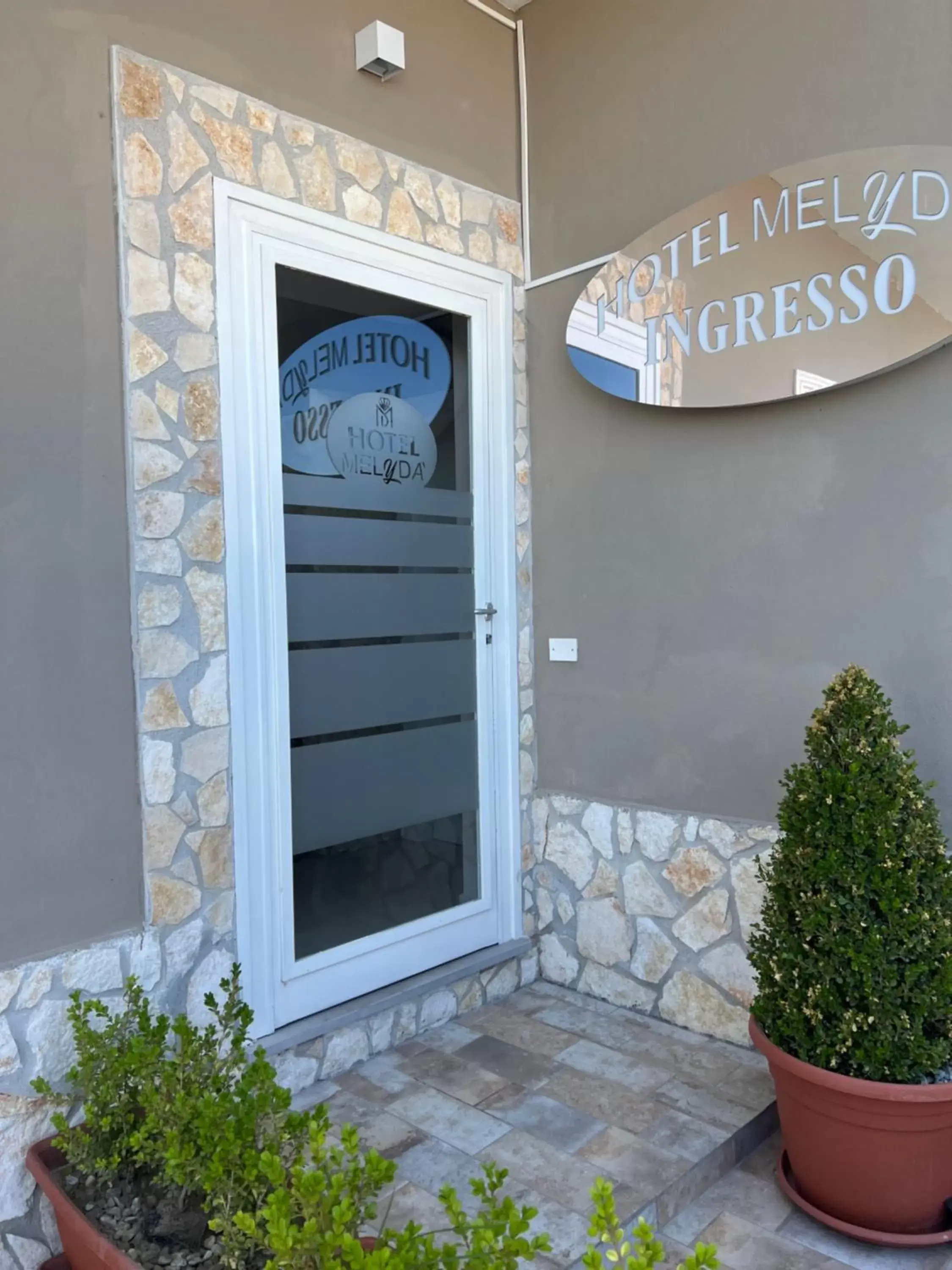 Facade/entrance, Property Logo/Sign in Hotel Melydà