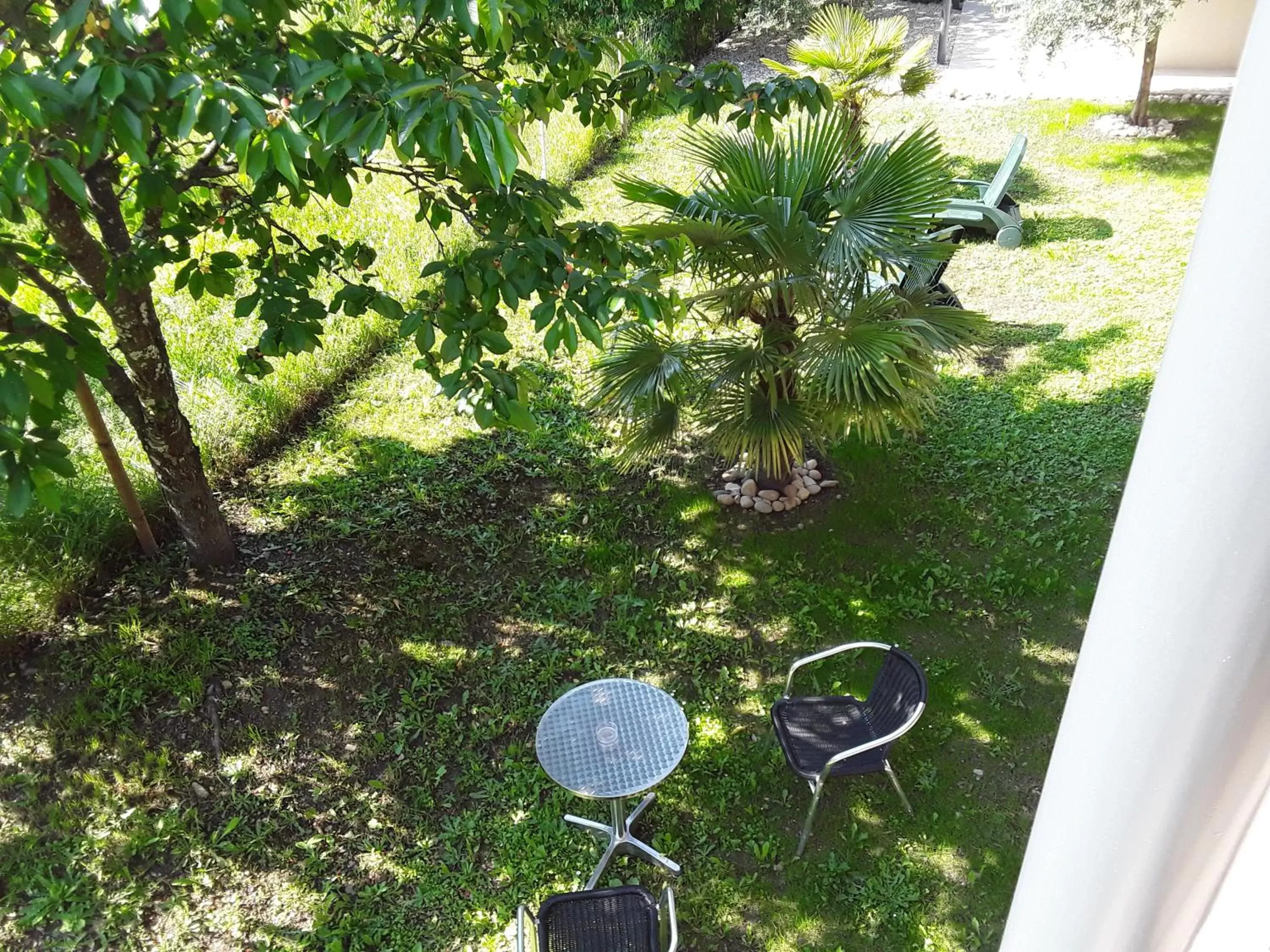 Garden in Hotel Le Vanséen