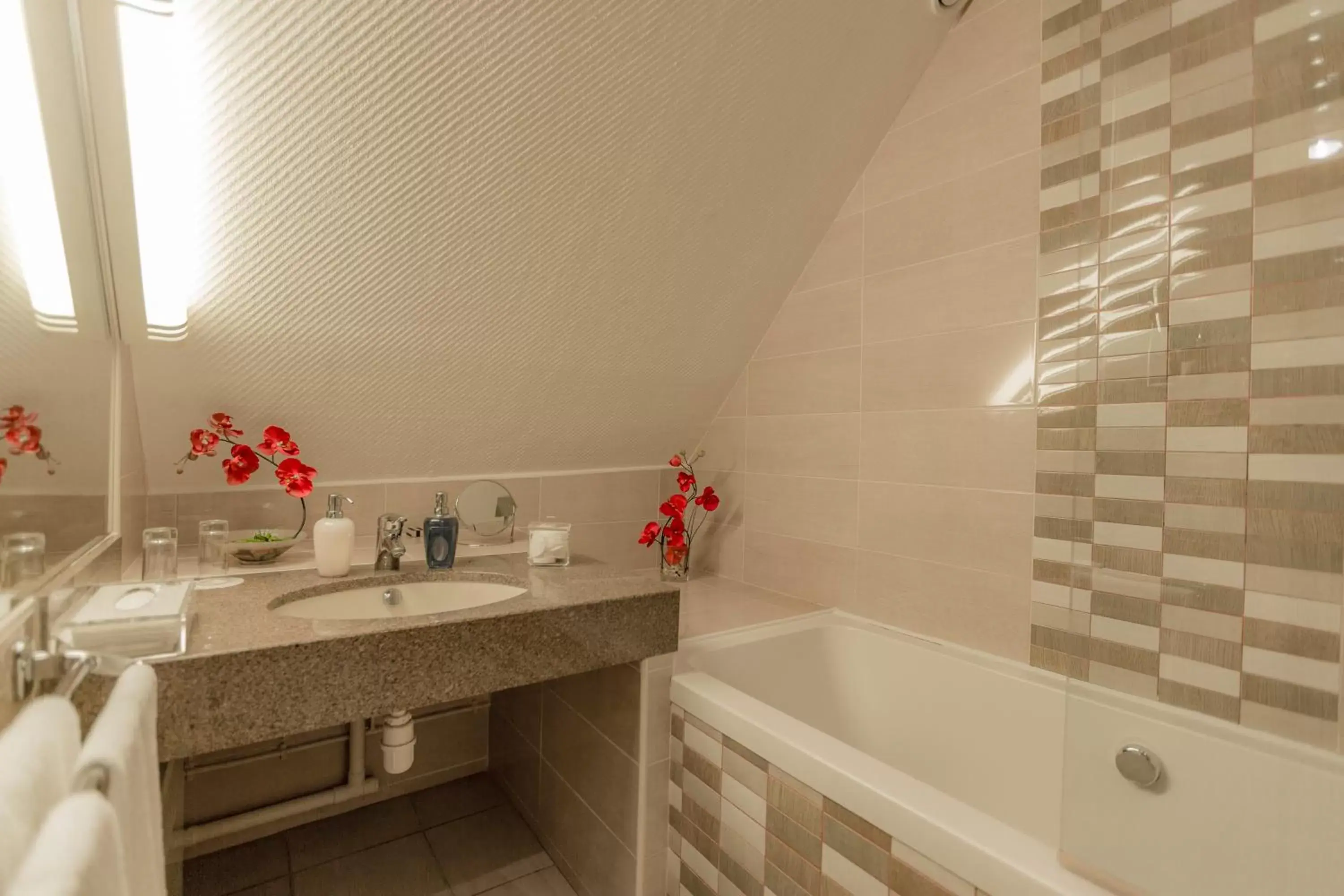 Bathroom in Hotel Relais Saint Jean Troyes