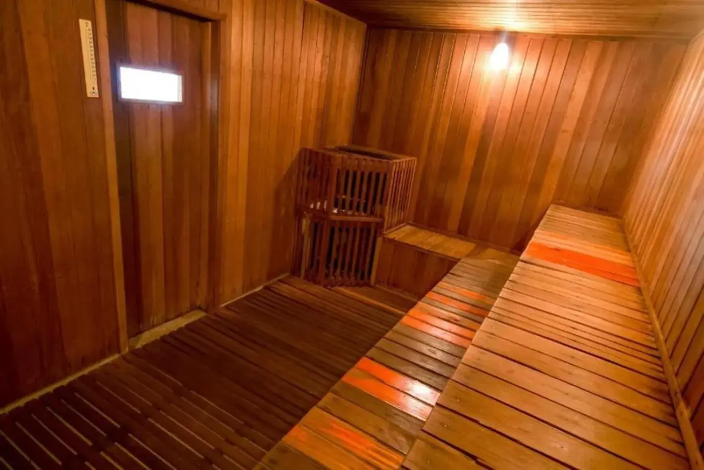 Sauna in Hotel Premium Campinas