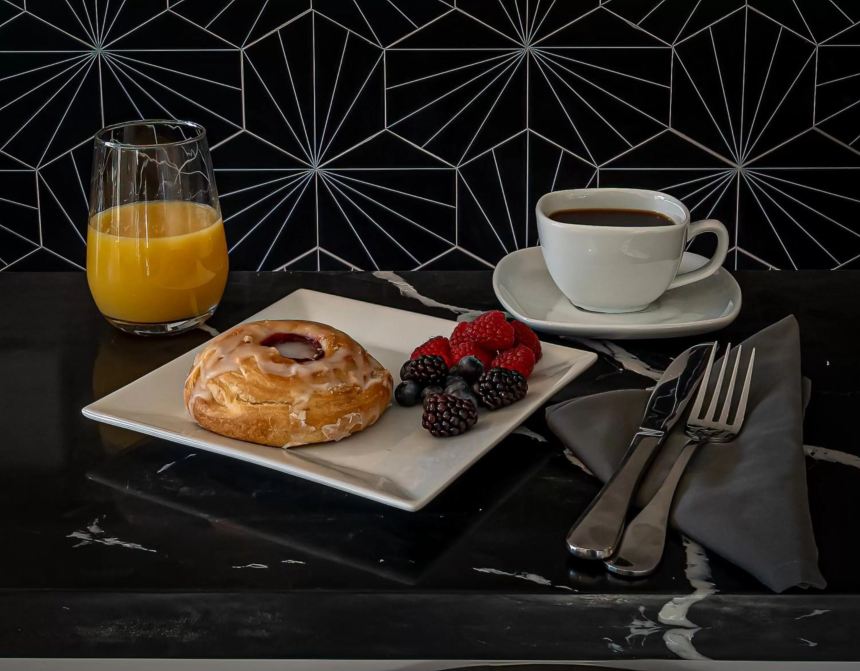 Continental breakfast in Onsen Hotel and Spa