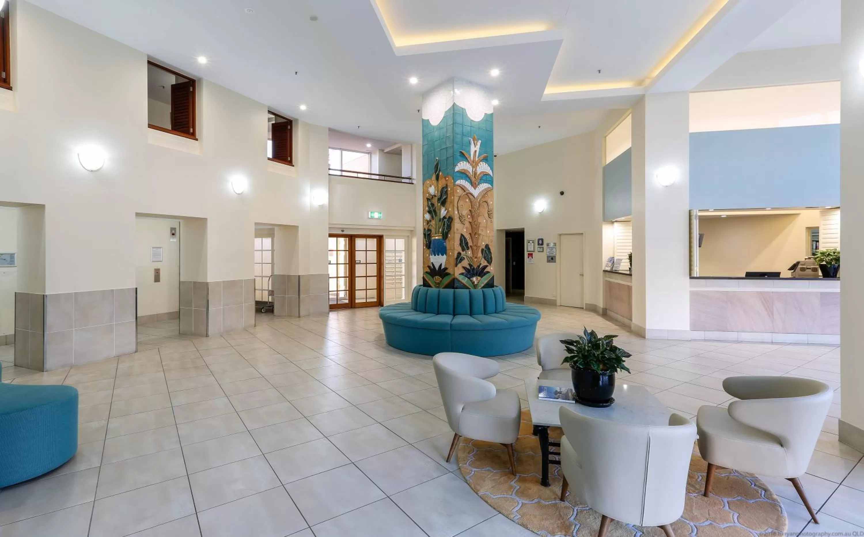 Lobby or reception in Belle Maison Apartments - Official