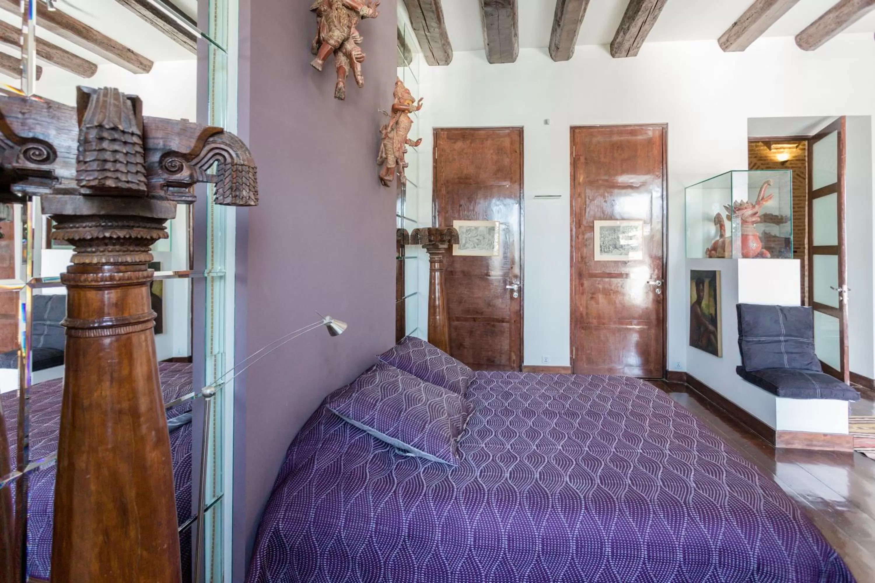 Bedroom, Bed in Castle in Old Town