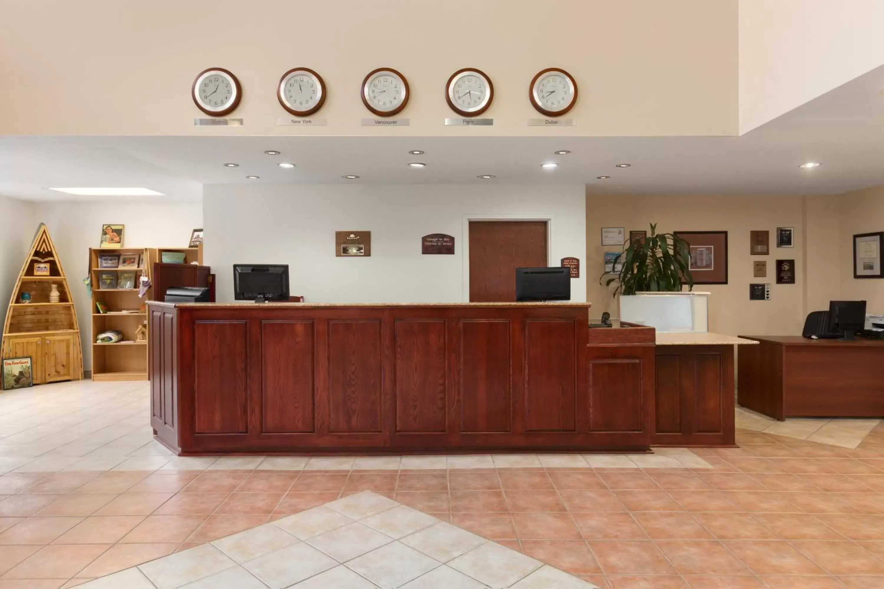 Lobby or reception in Days Inn by Wyndham Oromocto Conference Centre Lobby or reception in Days Inn by Wyndham Oromocto Conference Centre