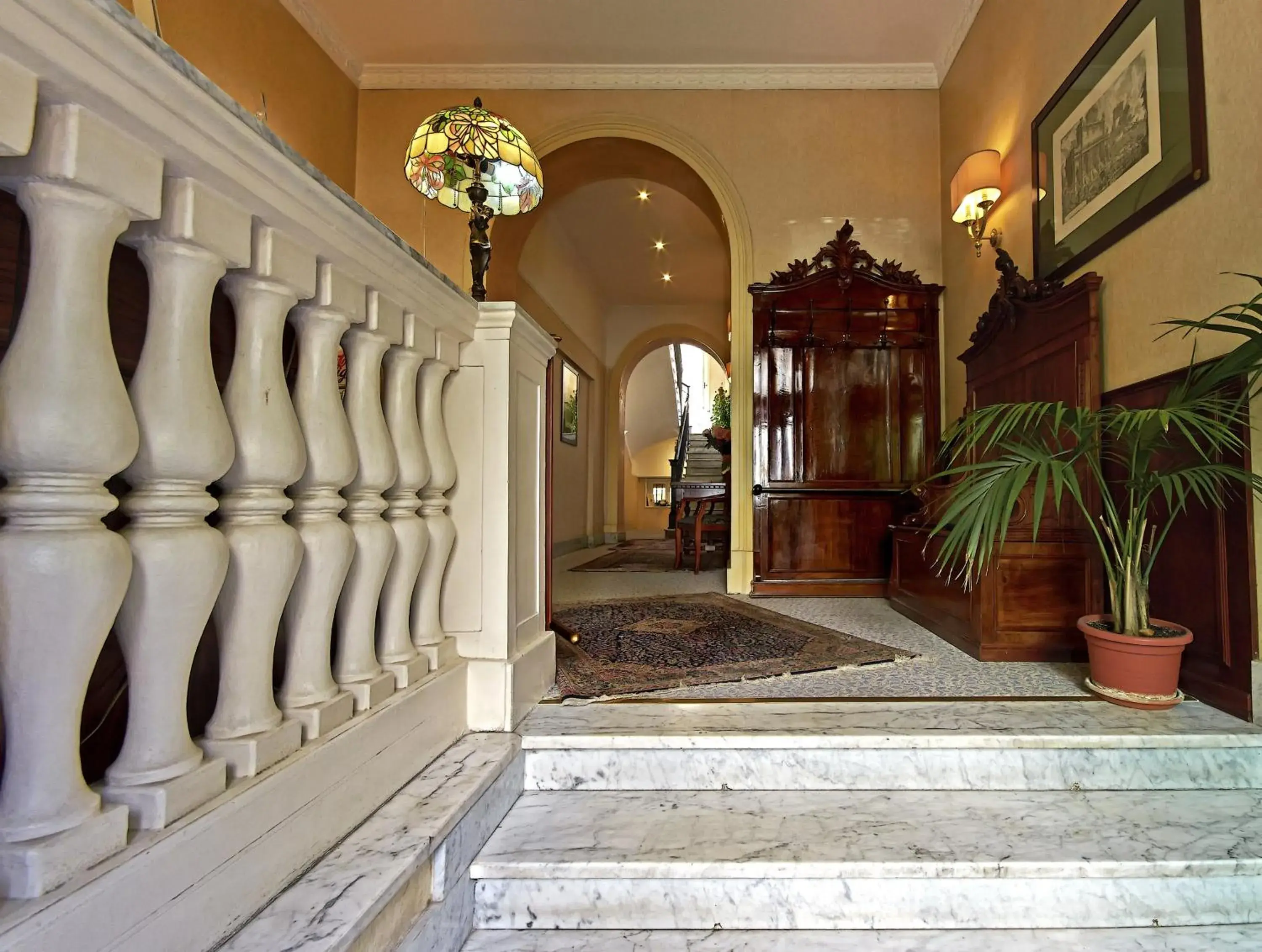 Lobby or reception in Hotel Silva
