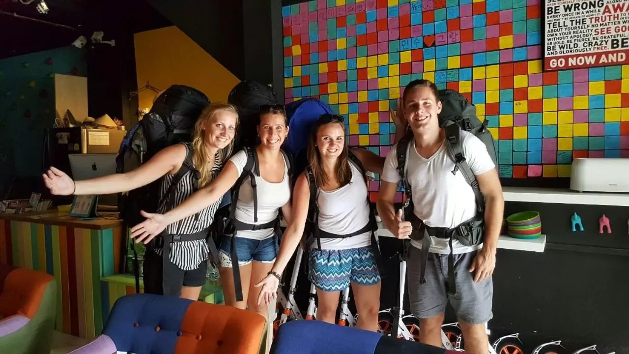 group of guests in The Bohemian