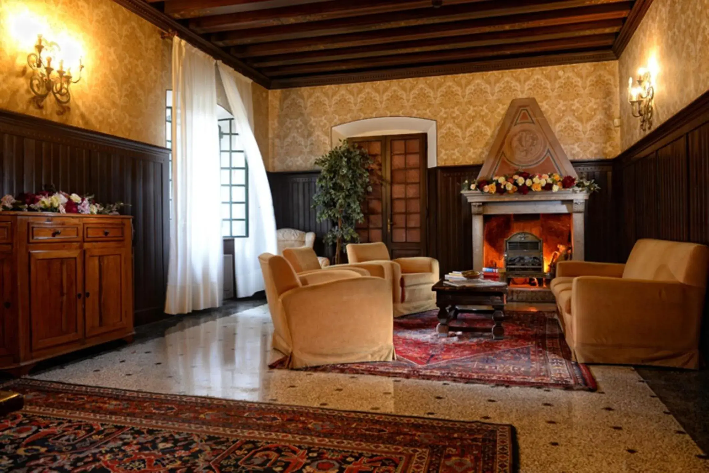 Living room in Hotel La Meridiana