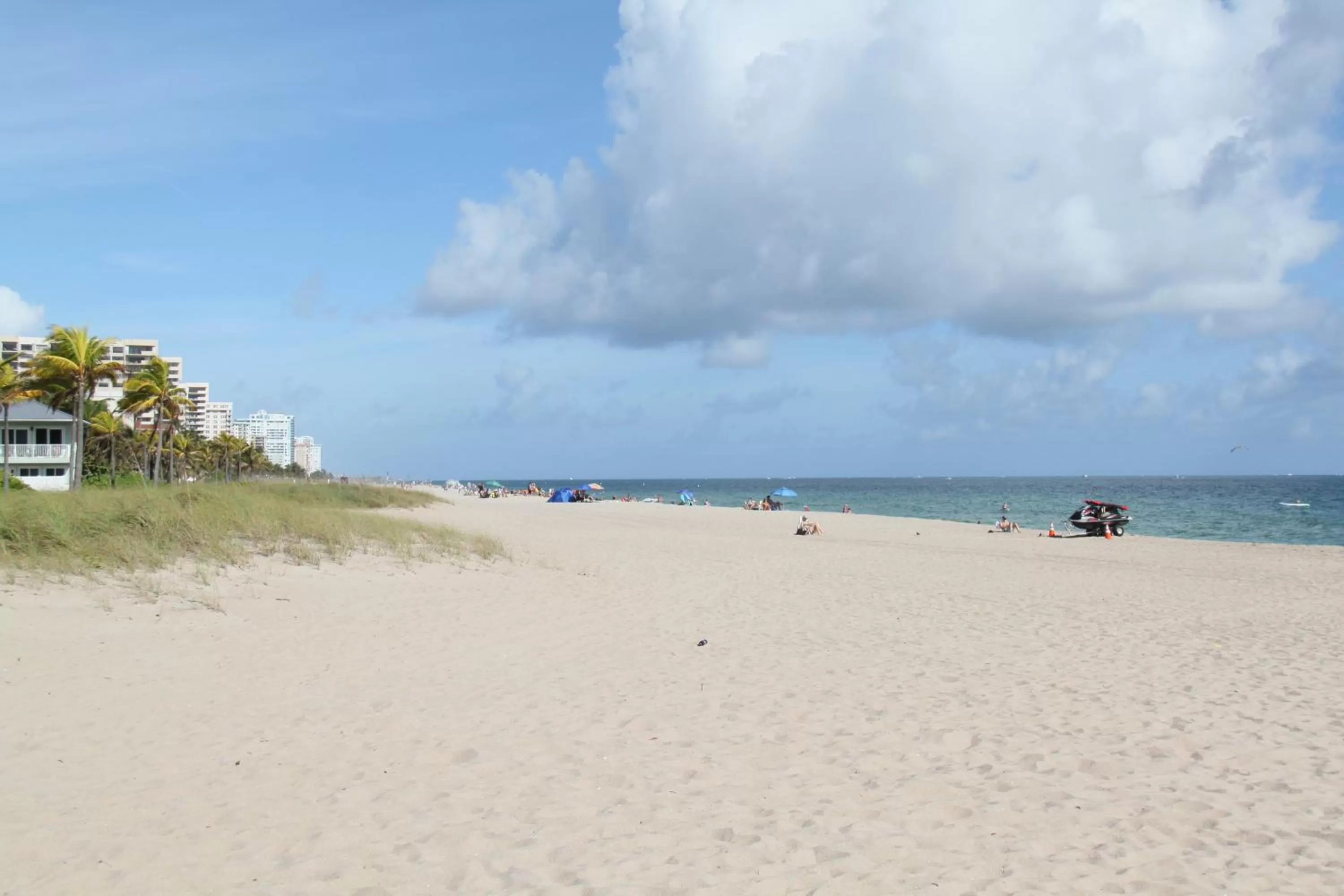 Beach in Castle by the Sea Motel