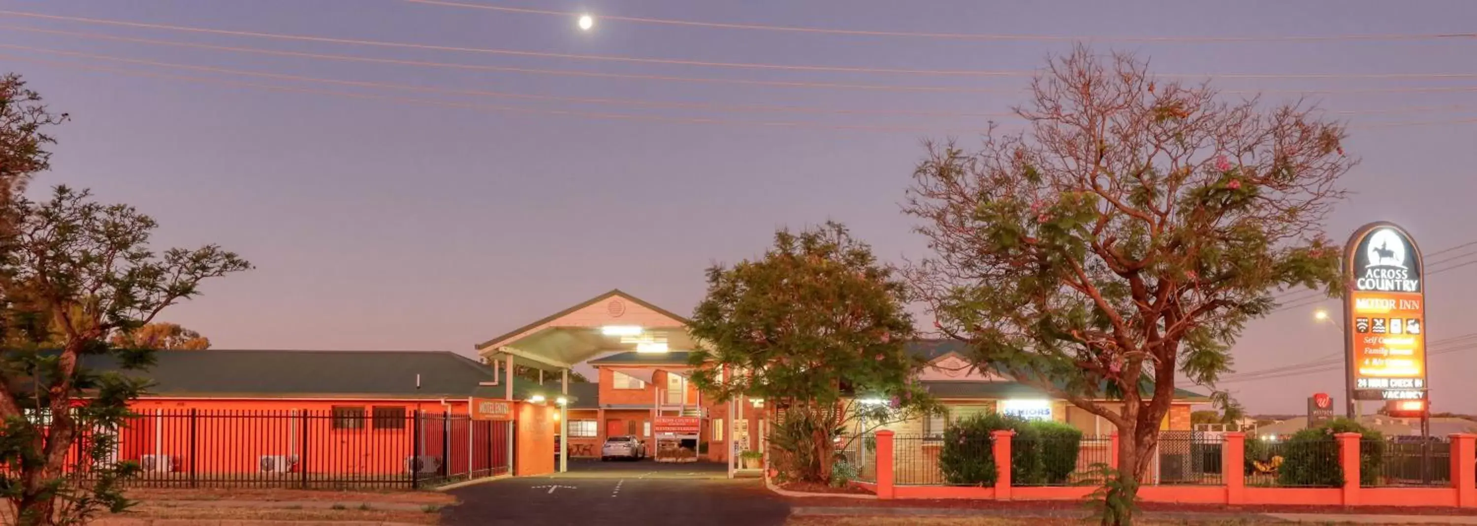 Property Building in Across Country Motor Inn