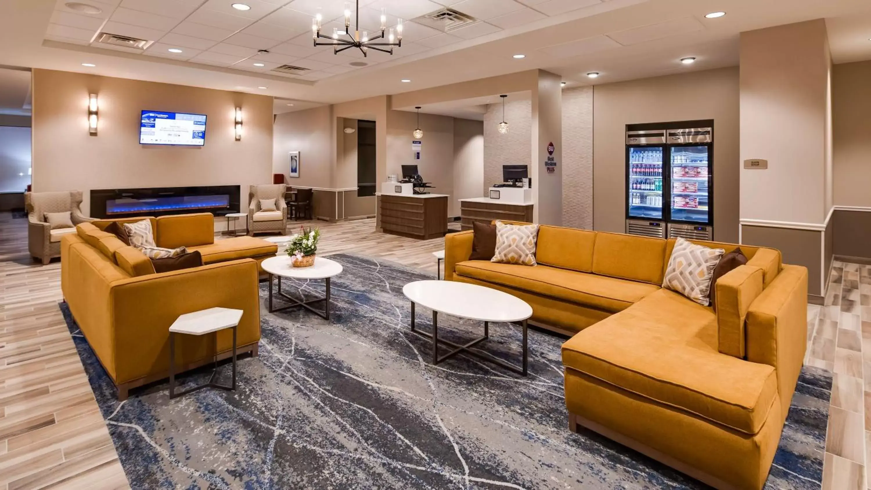 Lobby or reception, Seating Area in Best Western Plus Jefferson