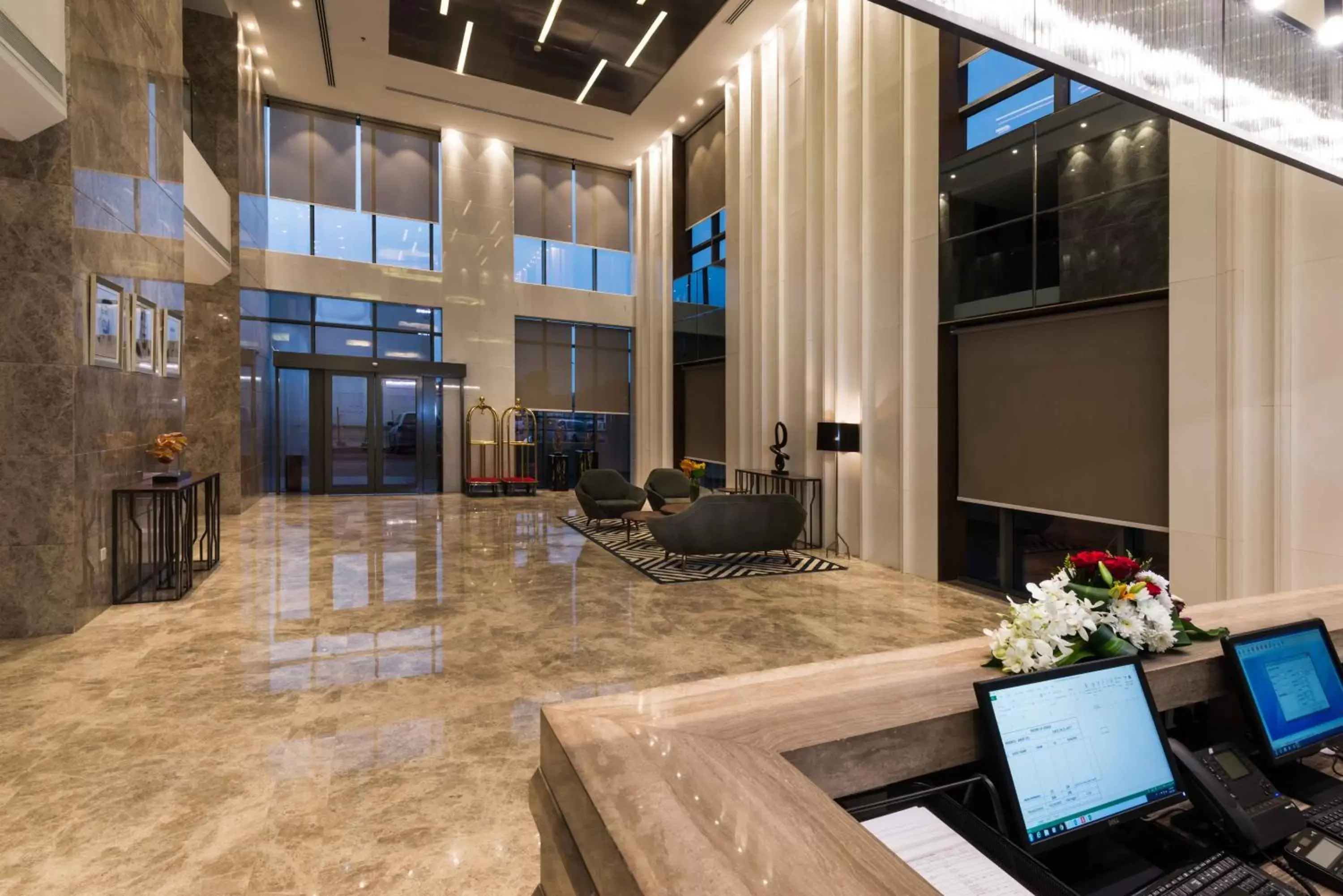 Lobby or reception in Aber Al Sahafa Lobby or reception in Aber Al Sahafa