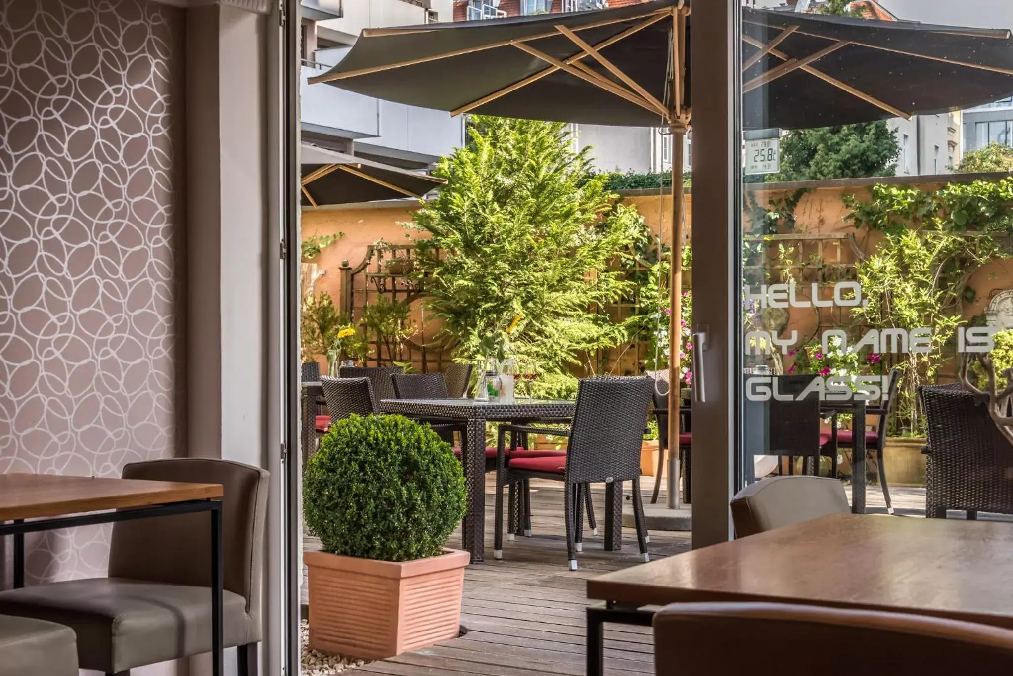 Balcony/Terrace in Bavaria Boutique Hotel