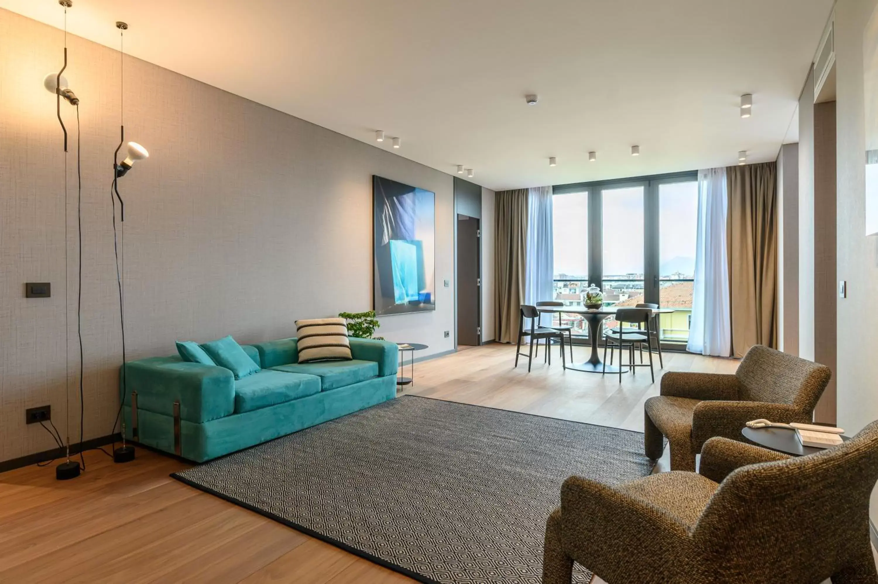 Living room, Seating Area in DUPARC Contemporary Suites