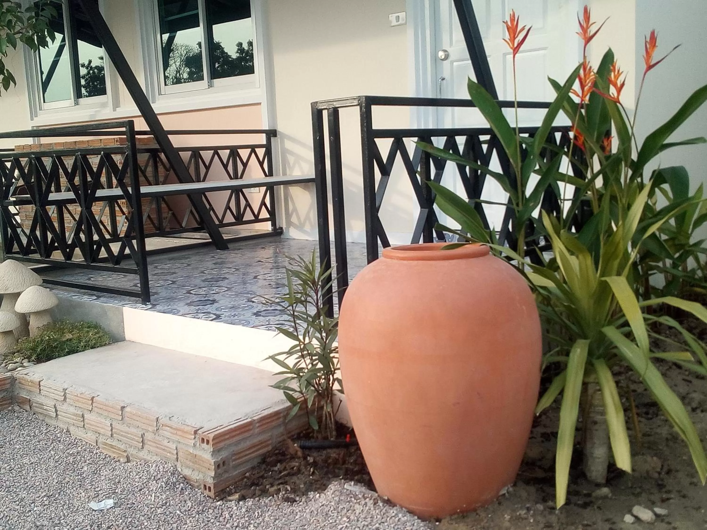 Balcony/Terrace in Fancy Carp Resort