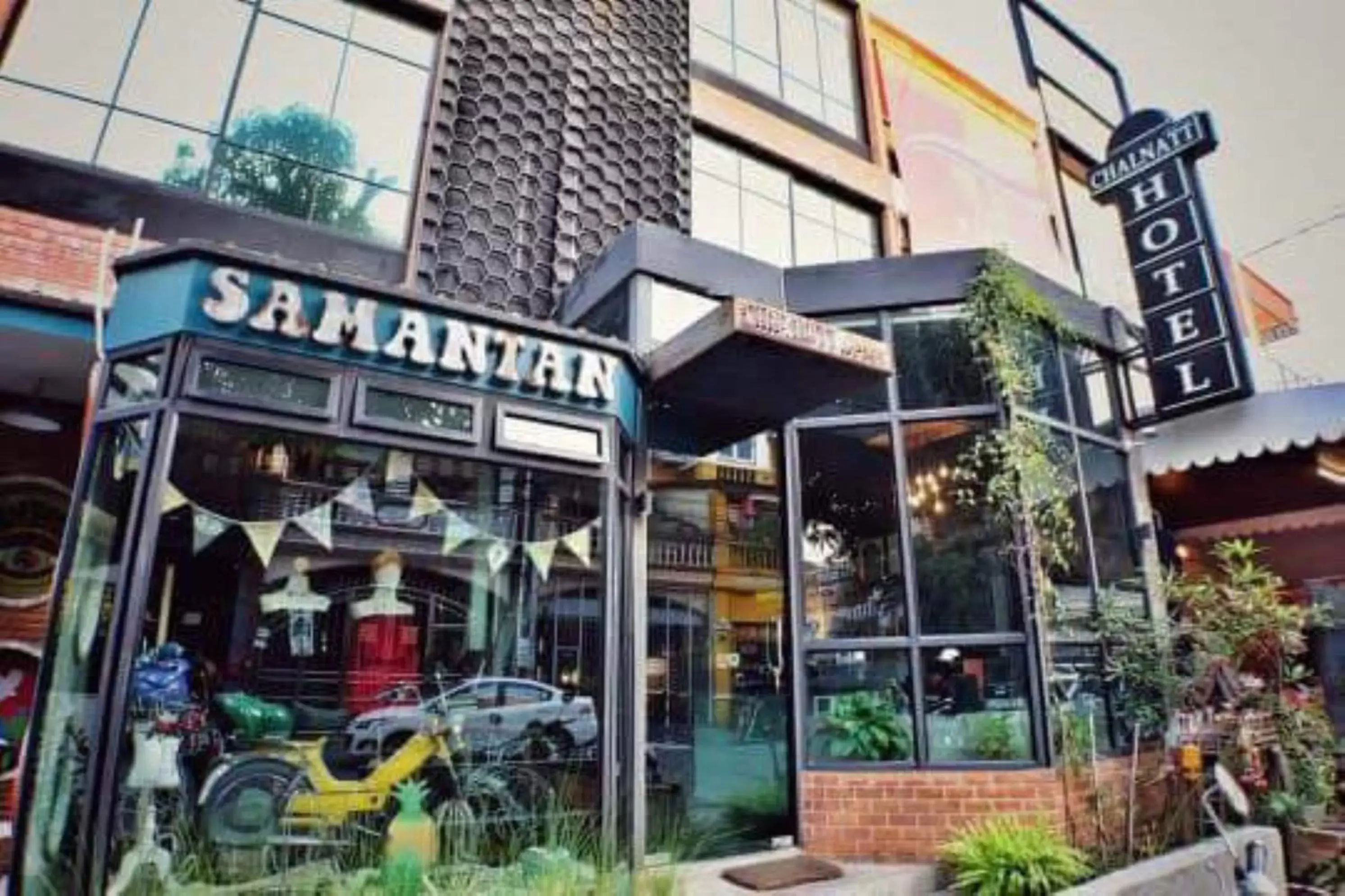 Property building in Samantan Hotel at Nimman