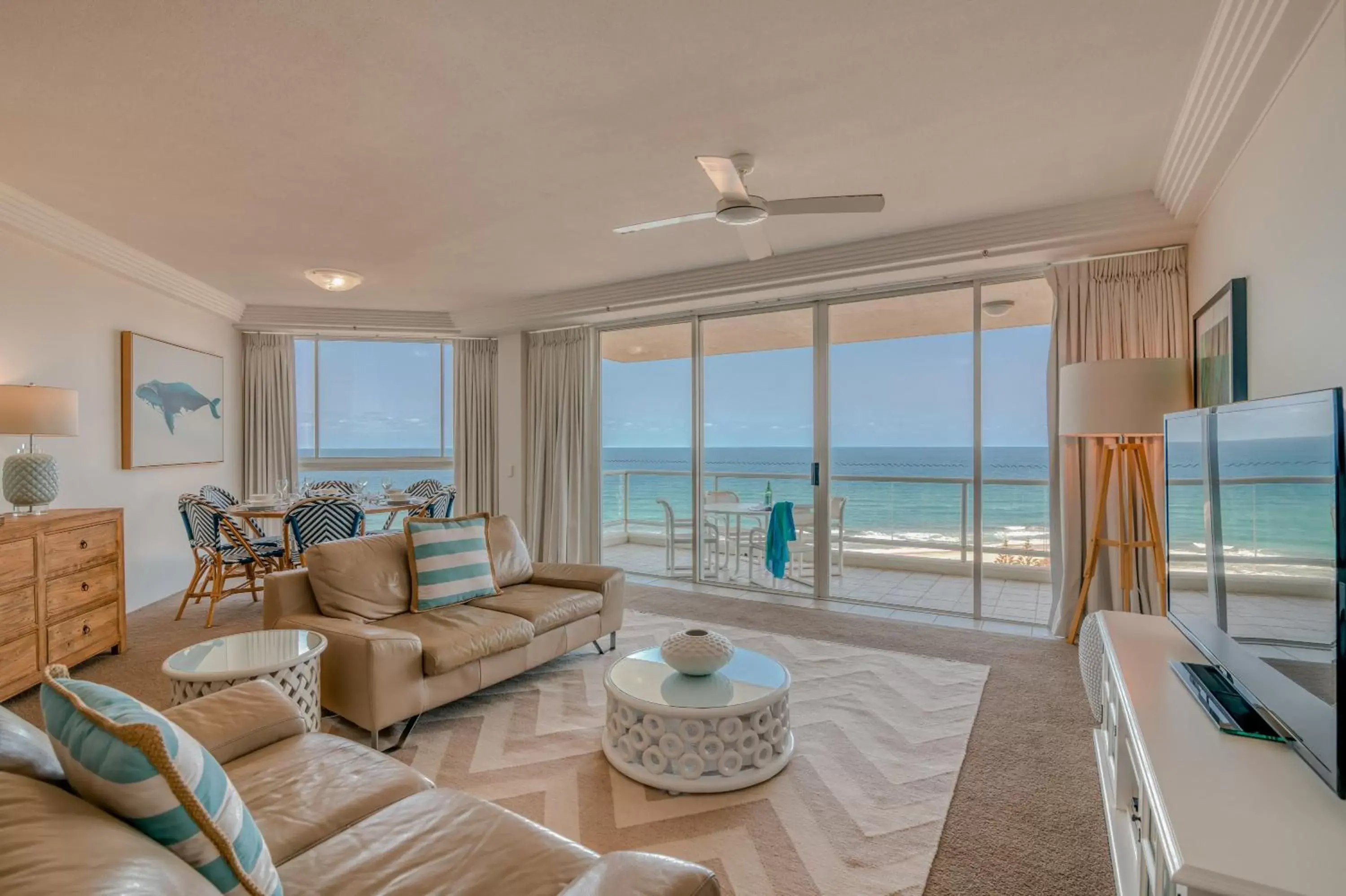 Living room, Sea View in Carmel by the Sea