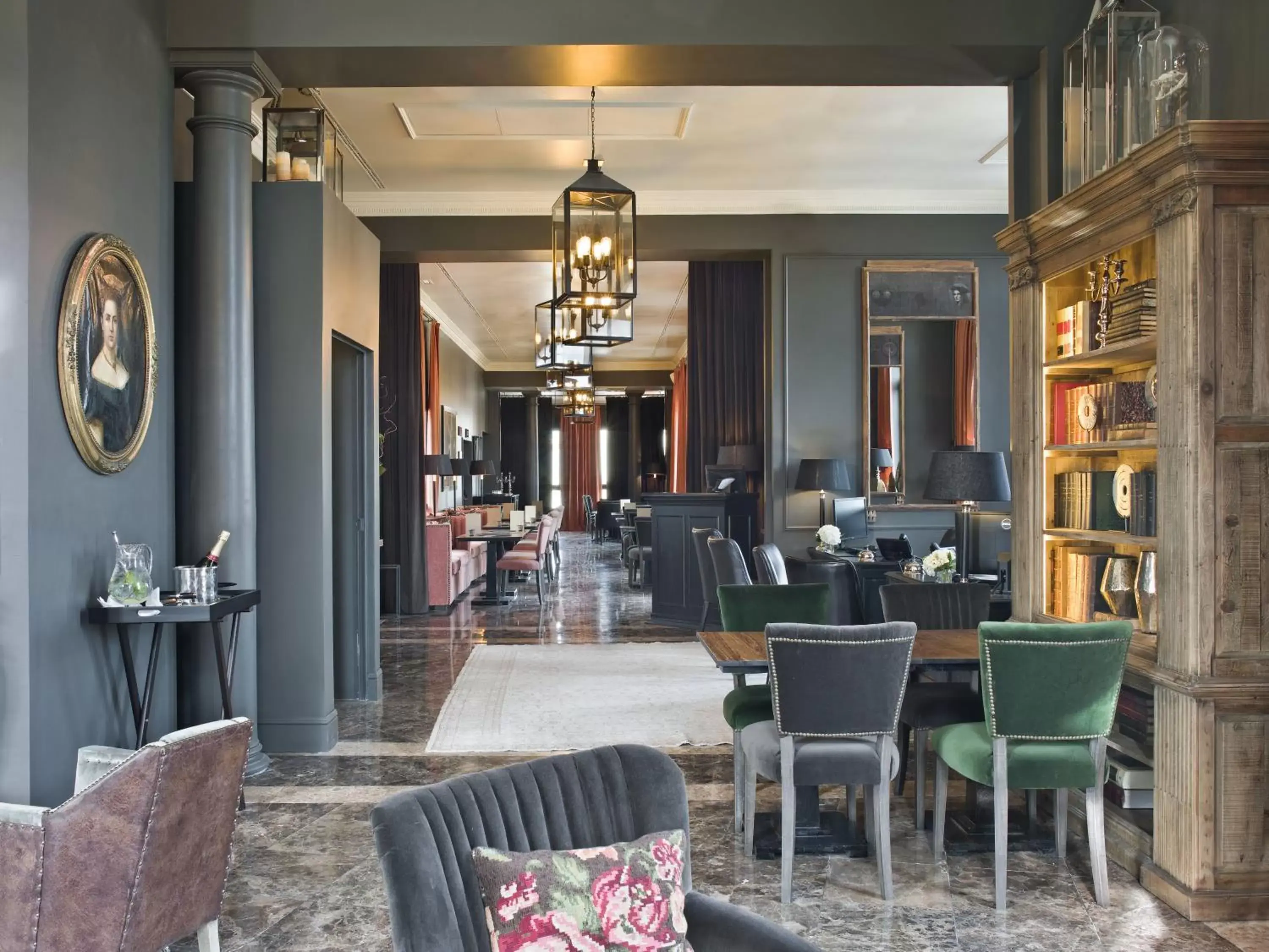 Lobby or reception, Restaurant/Places to Eat in The Principal Madrid, Small Luxury Hotels
