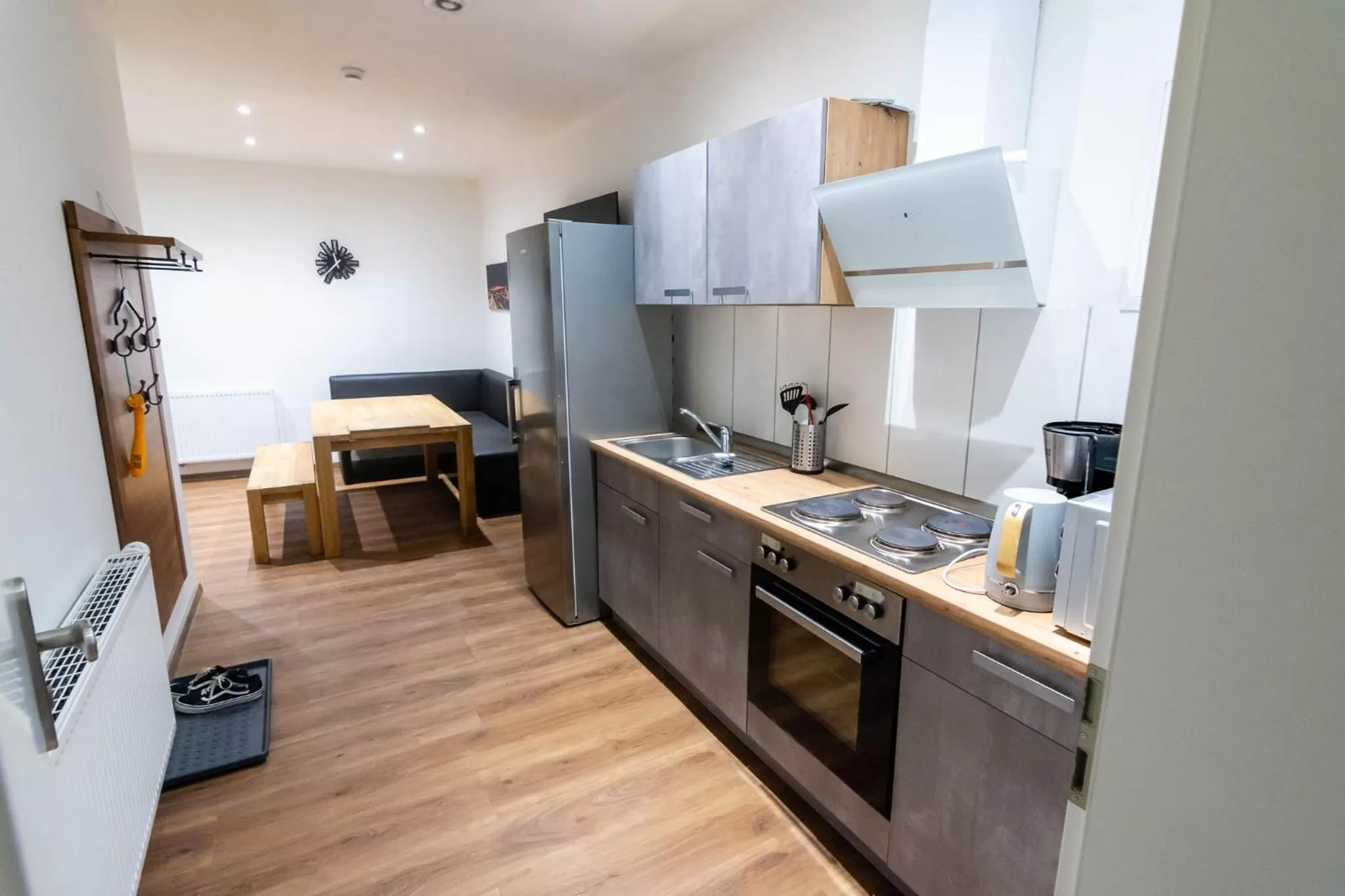 Dining area in Gästehaus Jagsttal