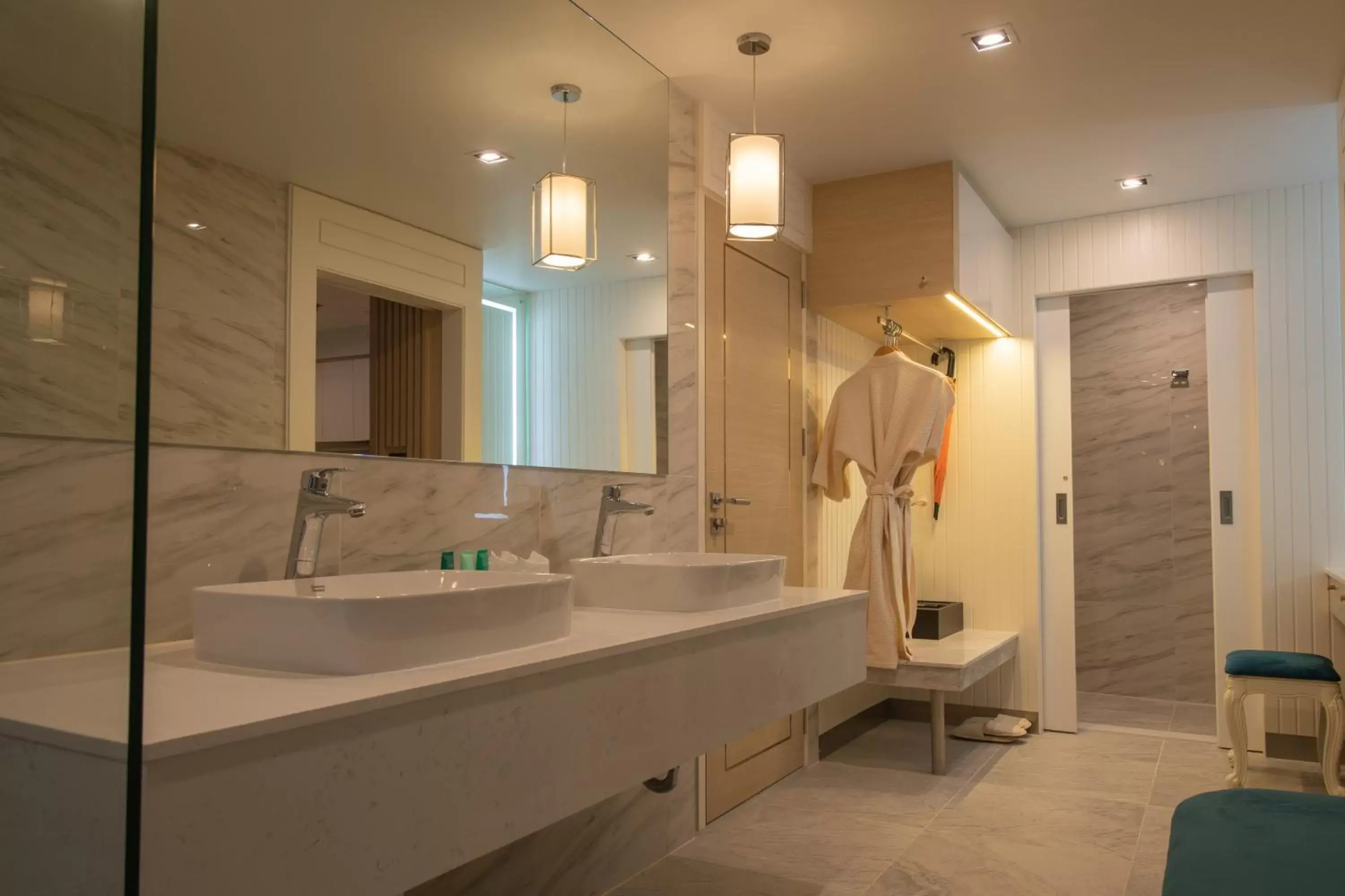 Bathroom in Pattaya Discovery Beach Hotel - SHA Extra Plus