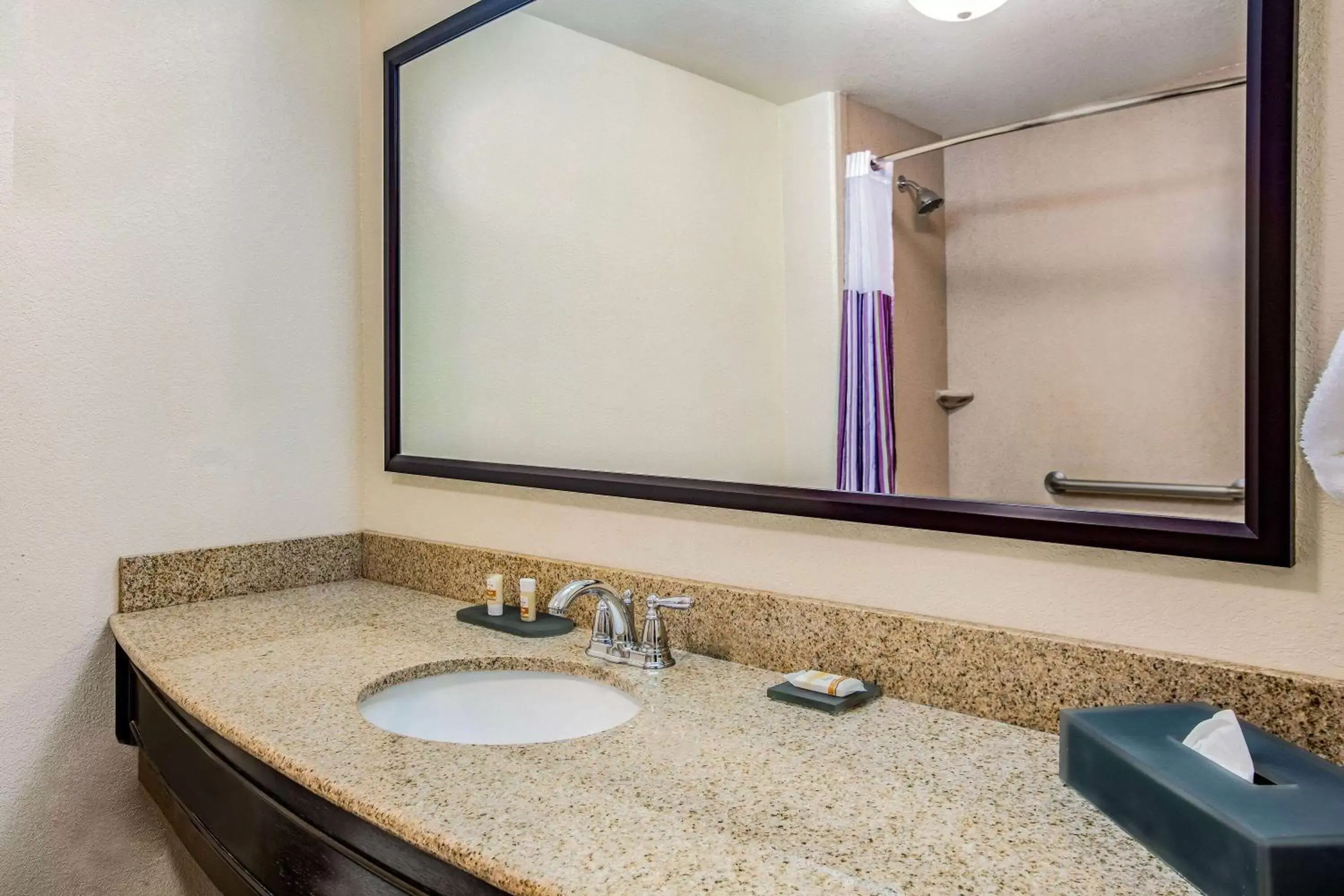 TV and multimedia, Bathroom in La Quinta by Wyndham Fowler