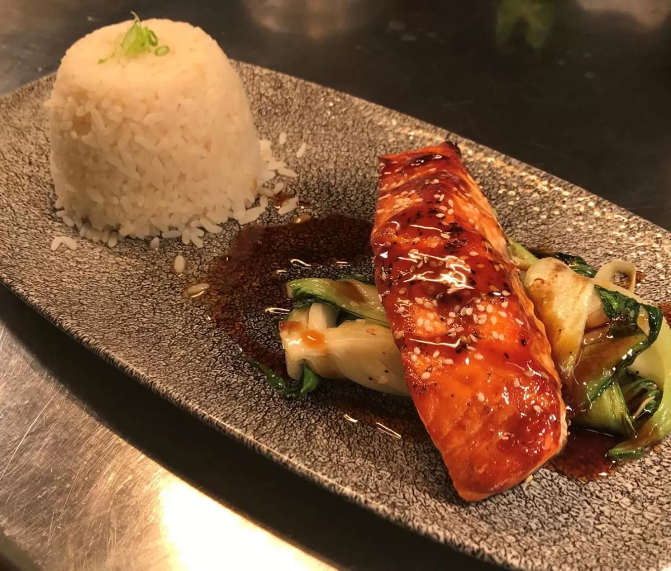 Food close-up in The Golden Lion Hotel