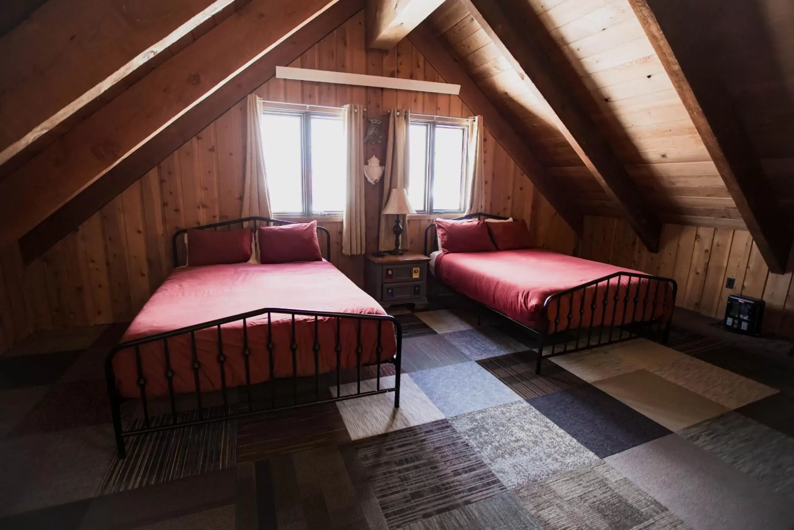 Bed in The Viking Lodge - Downtown Winter Park Colorado