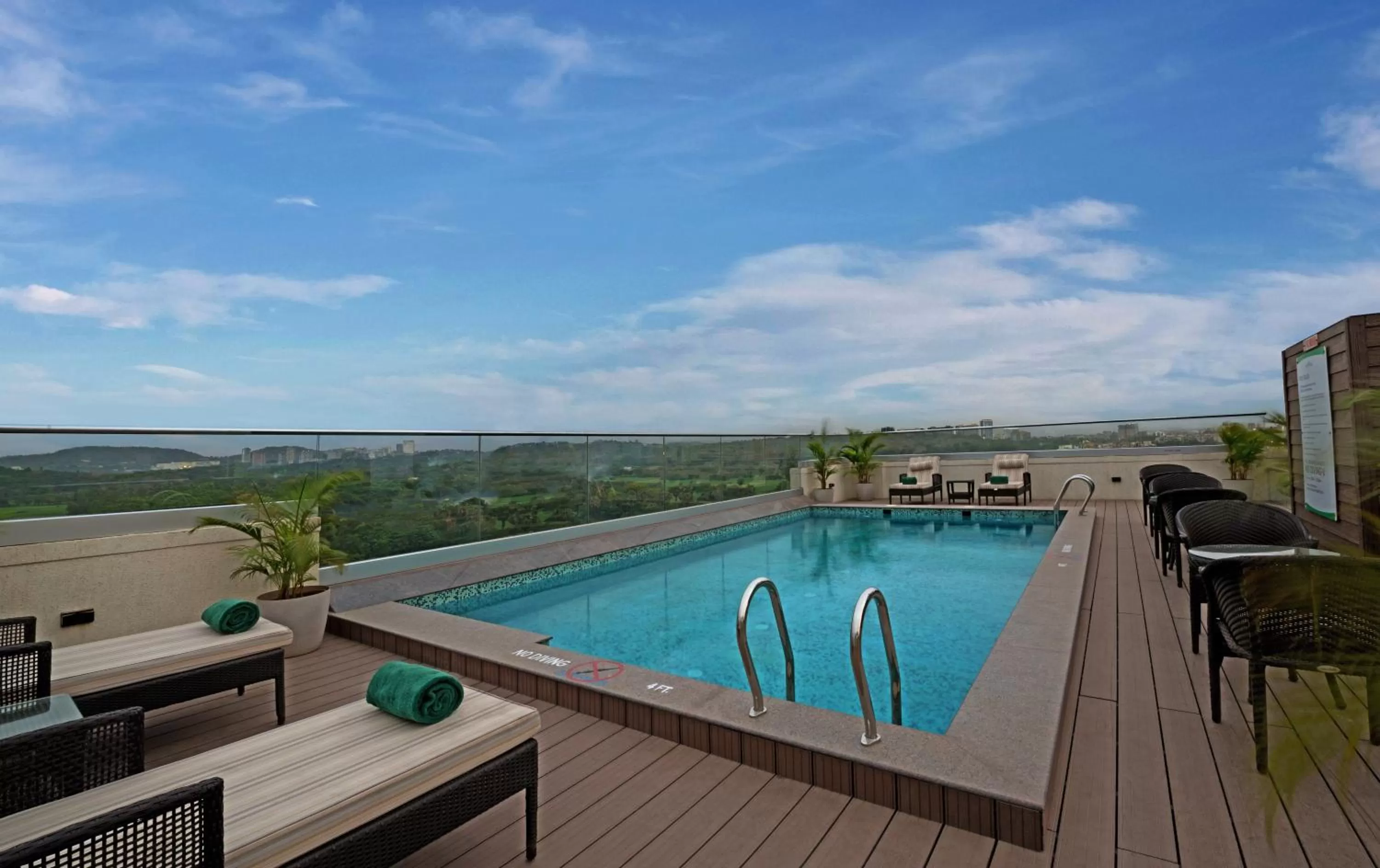 Swimming pool in The Fern - Goregaon