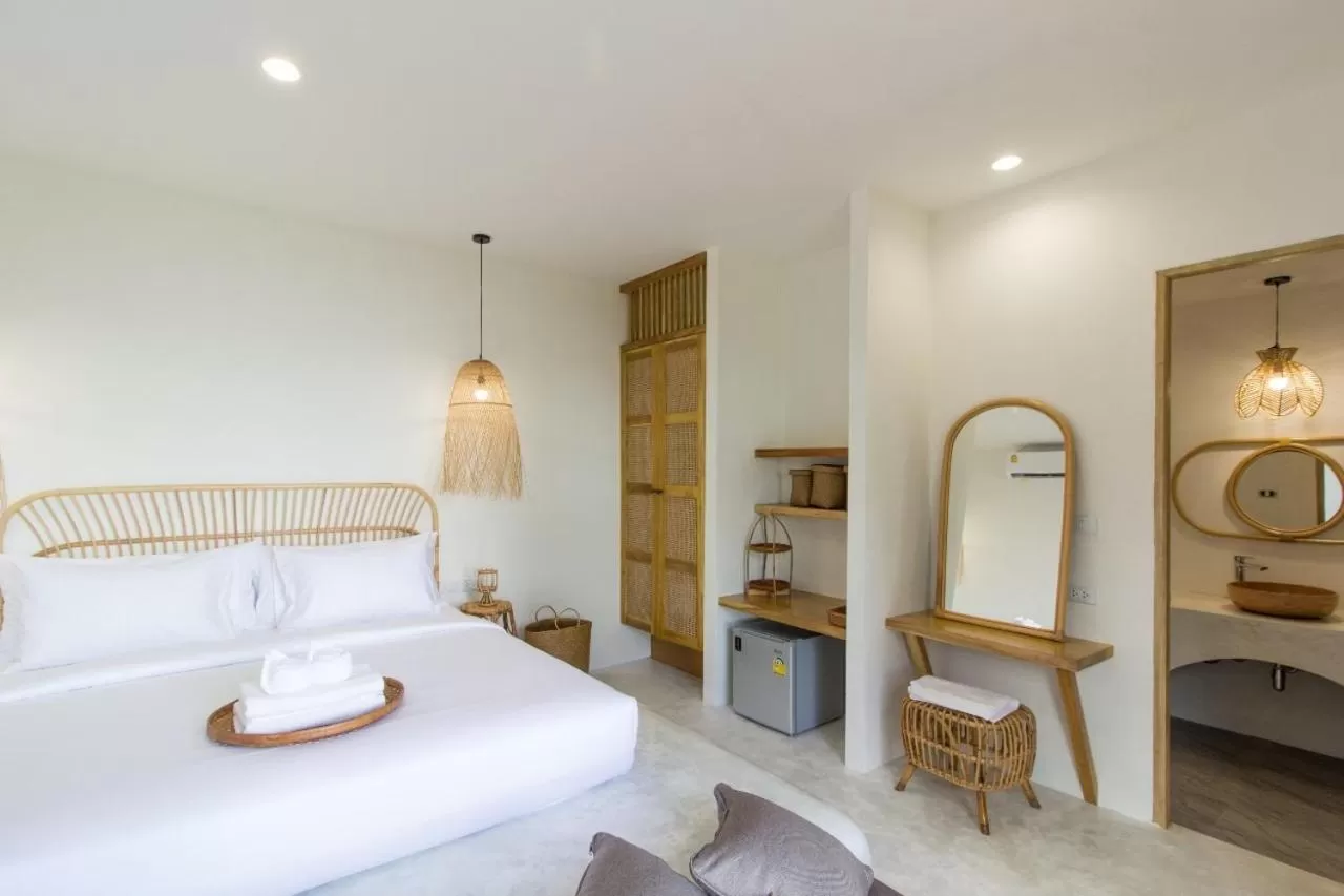 Bed in Hideout Koh Kood