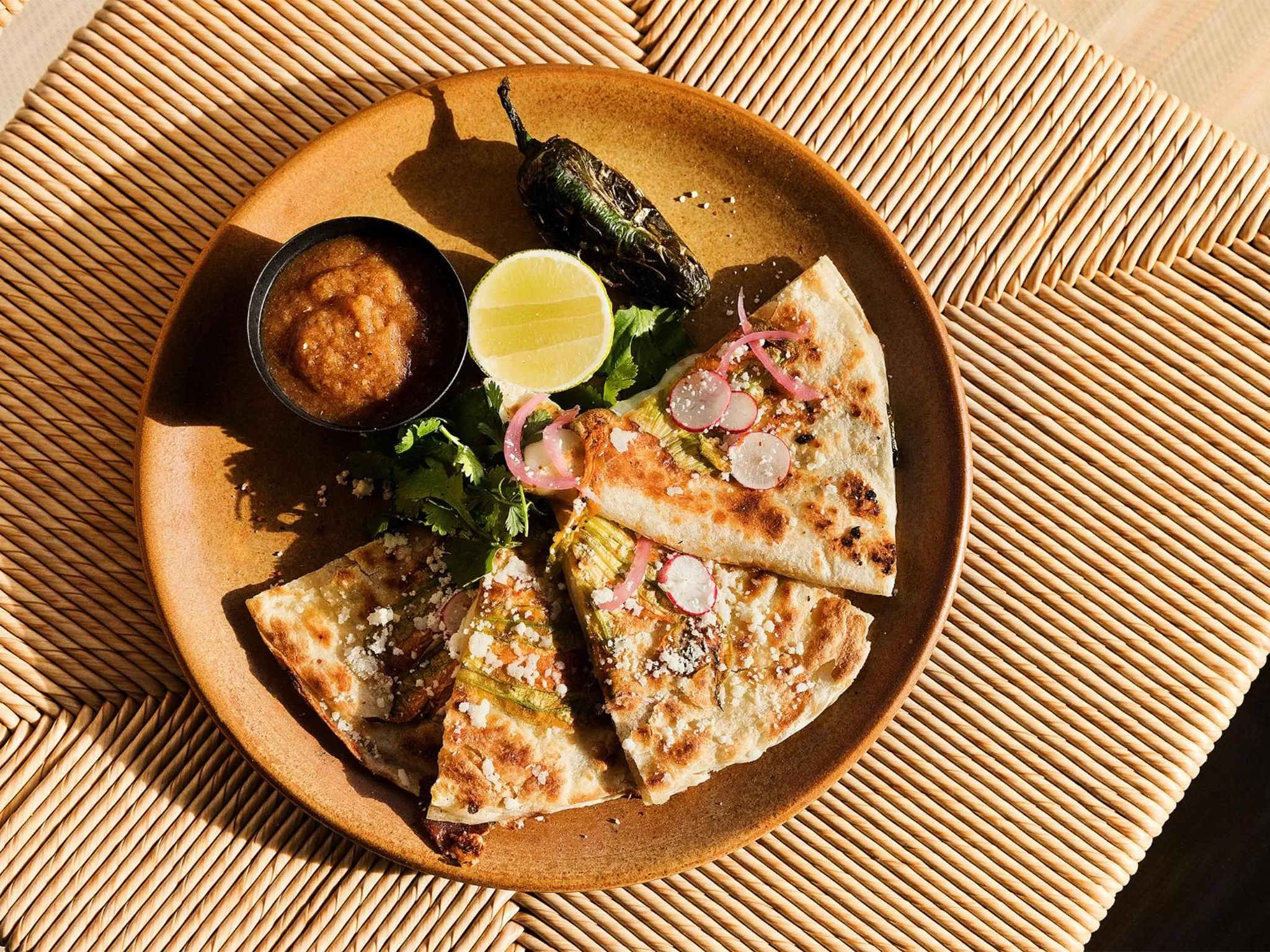 Food close-up in Hotel June West LA, a Member of Design Hotels