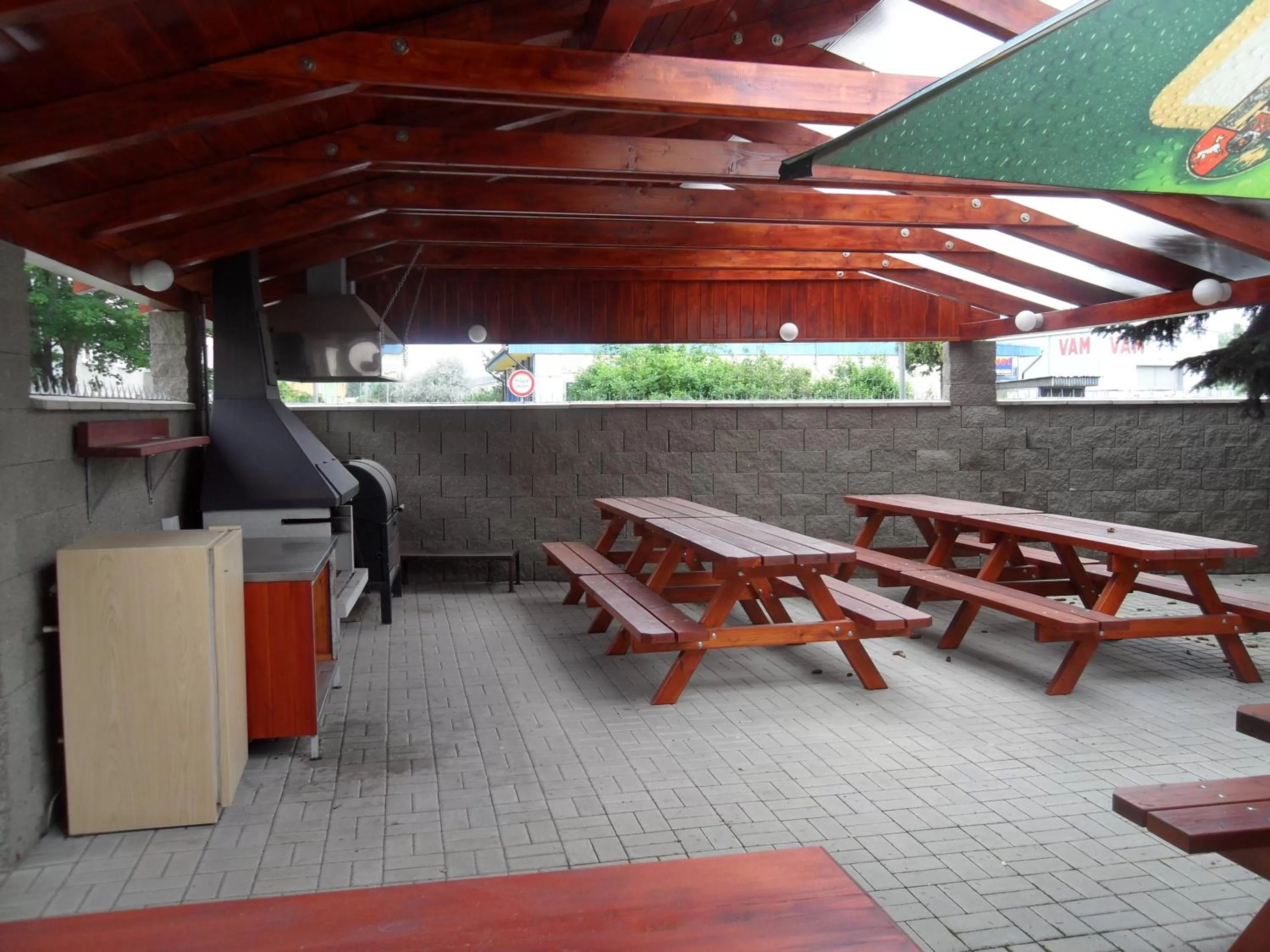 BBQ facilities in Hotel Sport